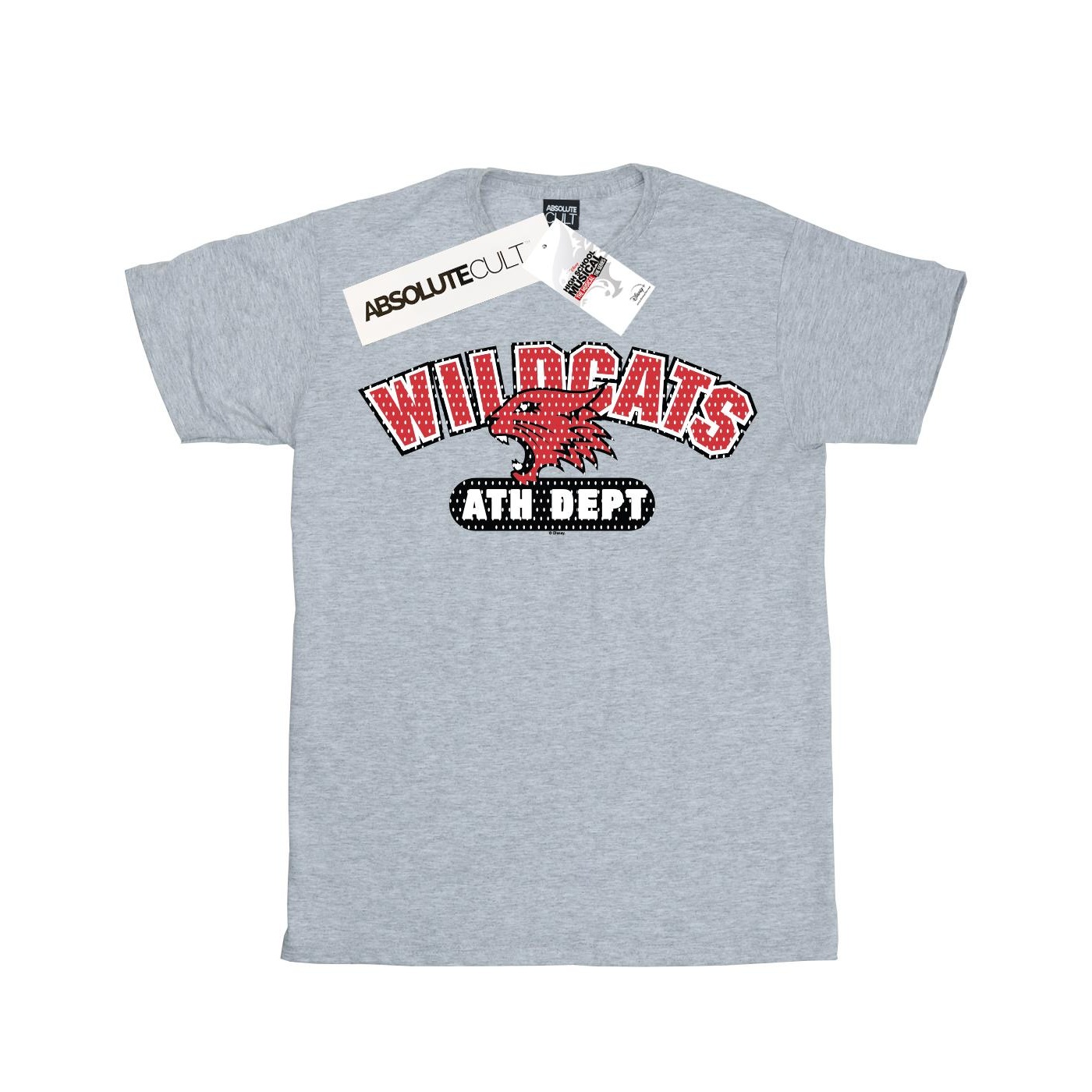 Disney - "High School Musical The Musical Wildcats Athletic" T-Shirt für Herren (Grau)