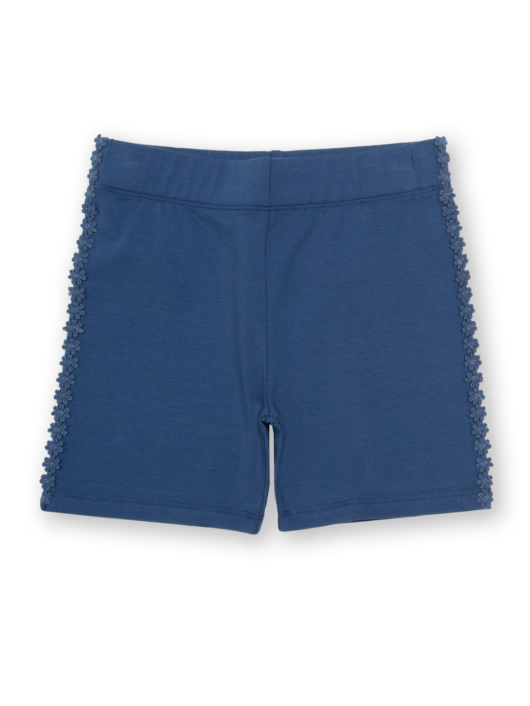 Kite Clothing Girls Daisy Cycle Shorts - Navy Cotton - Size 5Y