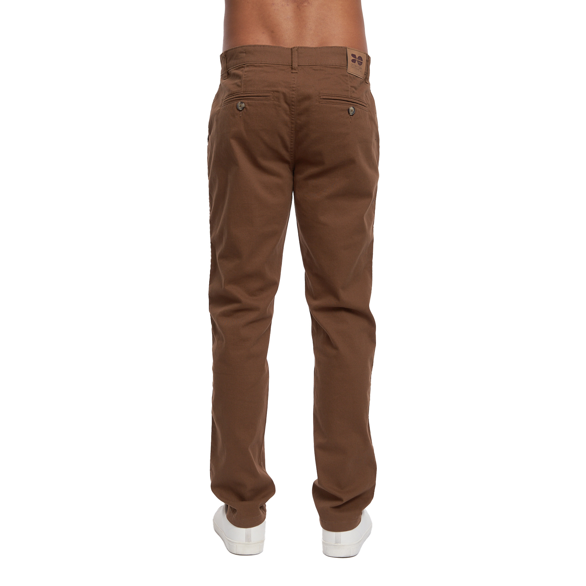 Crosshatch herrar Roysden Chinos (kanel) byxor – bild 2