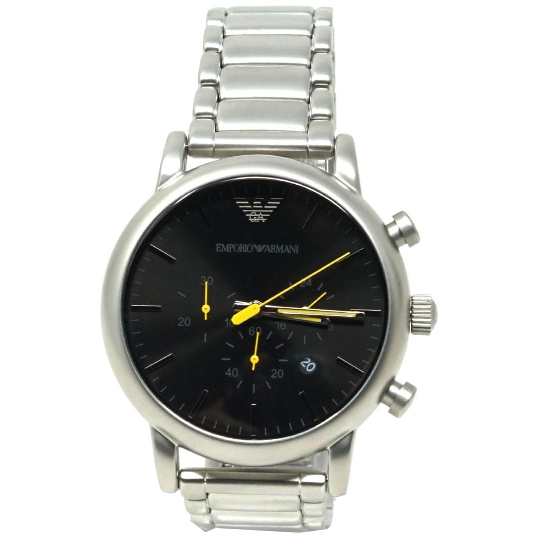 Thumbnail - Emporio Armani AR11324 Luigi Chronograph Silber Uhr