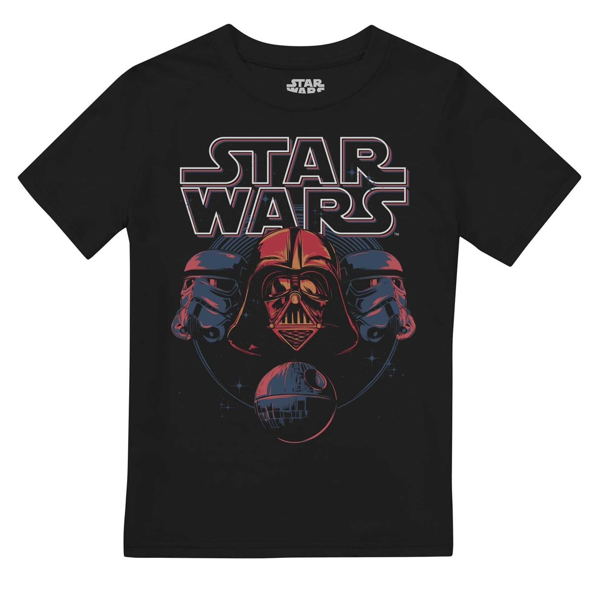 Star Wars Jongens Death Star T-shirt (Zwart)