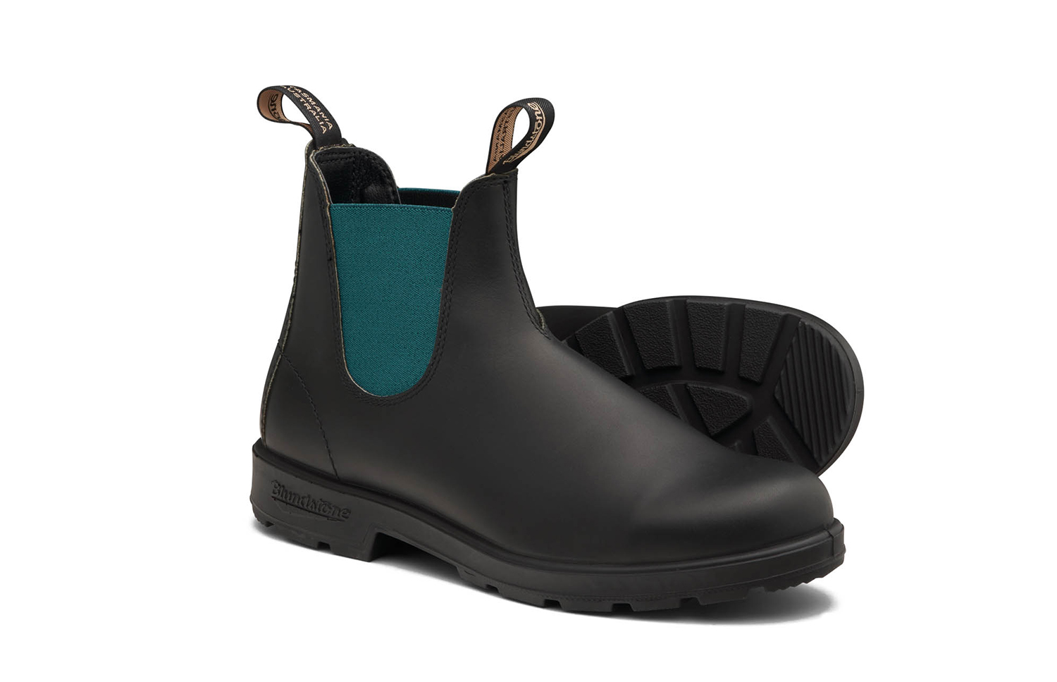 Blundstone #2307 Svart/Teal Chelsea Boot chelsea boots dam – bild 2