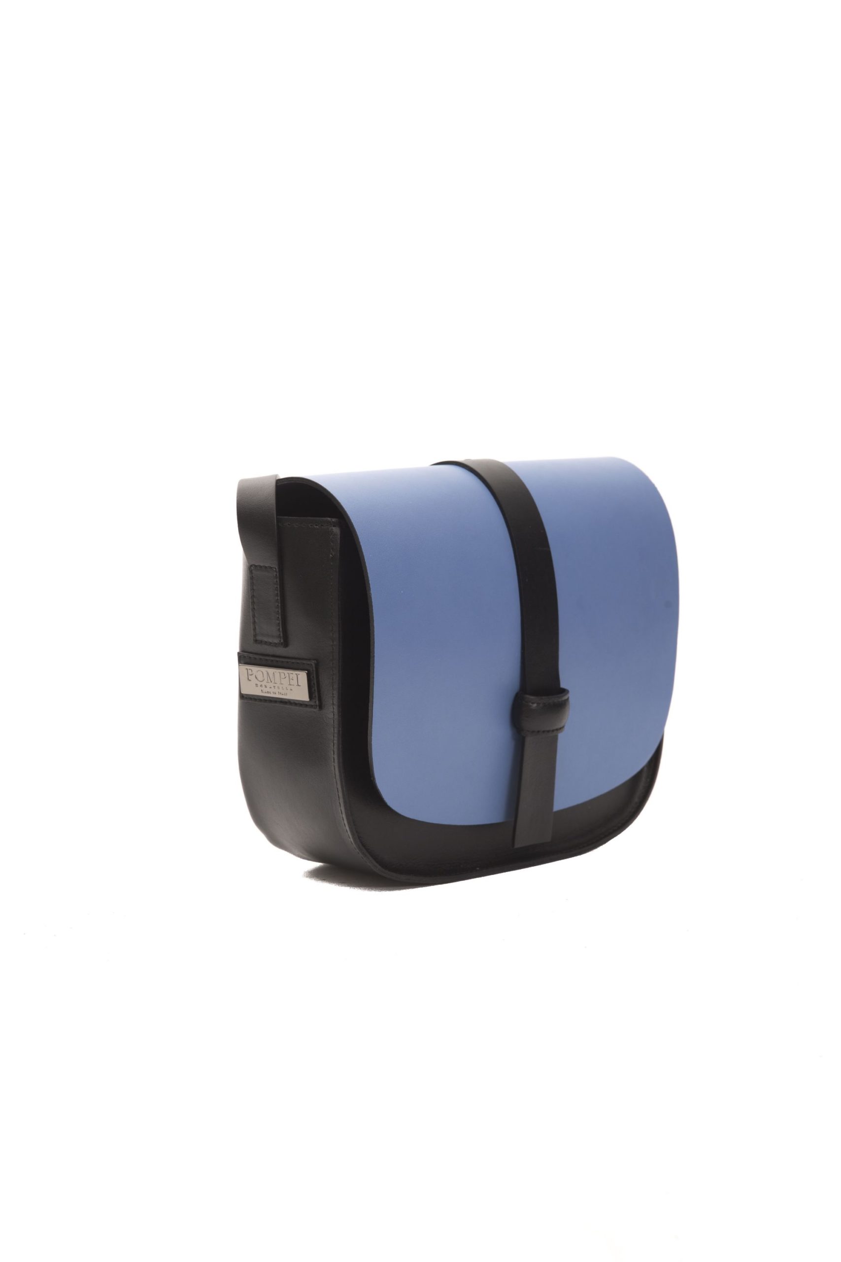 Kvinnors Blå Läder Crossbody Väska 2
