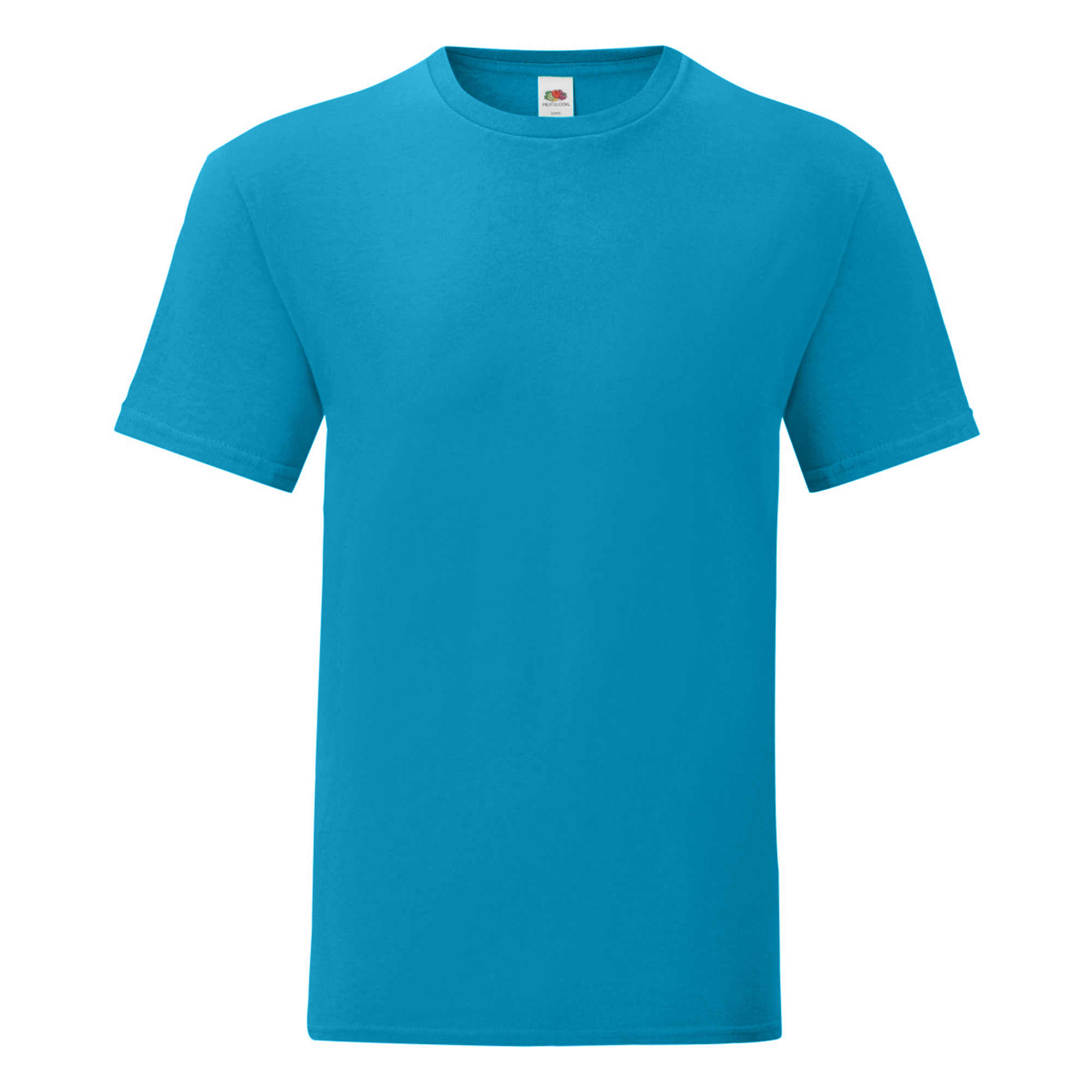 Thumbnail - Fruit Of The Loom Herren T-Shirt Iconic (Azurblau)