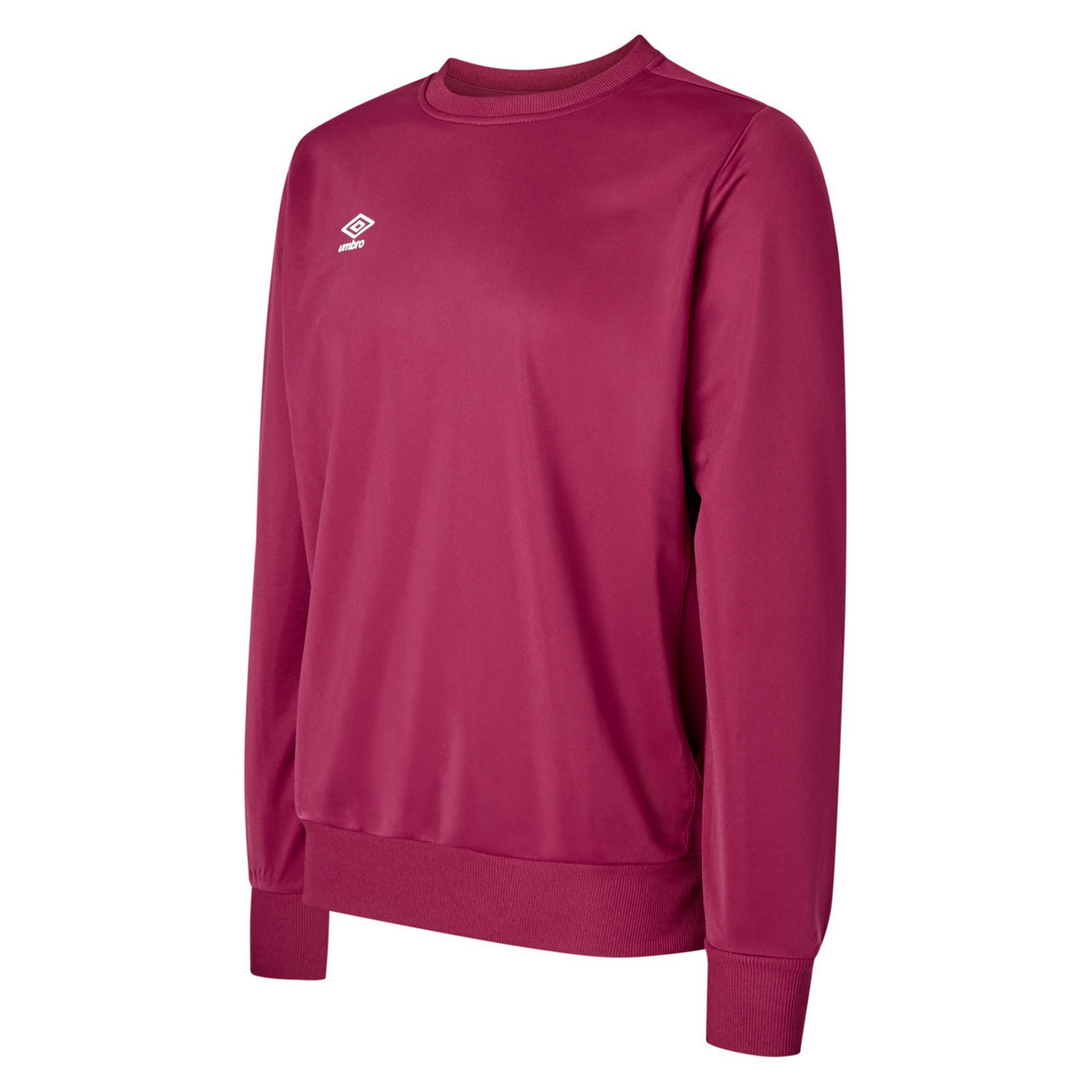 Thumbnail - Umbro Herren Polyester Sweatshirt (Neu weinrot)