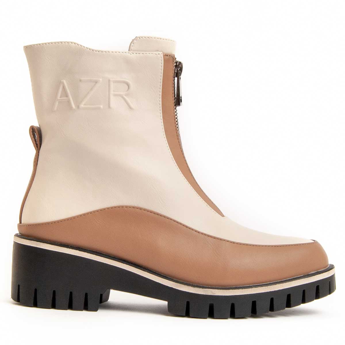 Montevita Womens Ankle Boot Hela In Beige material_Synthetic – Size EU 41