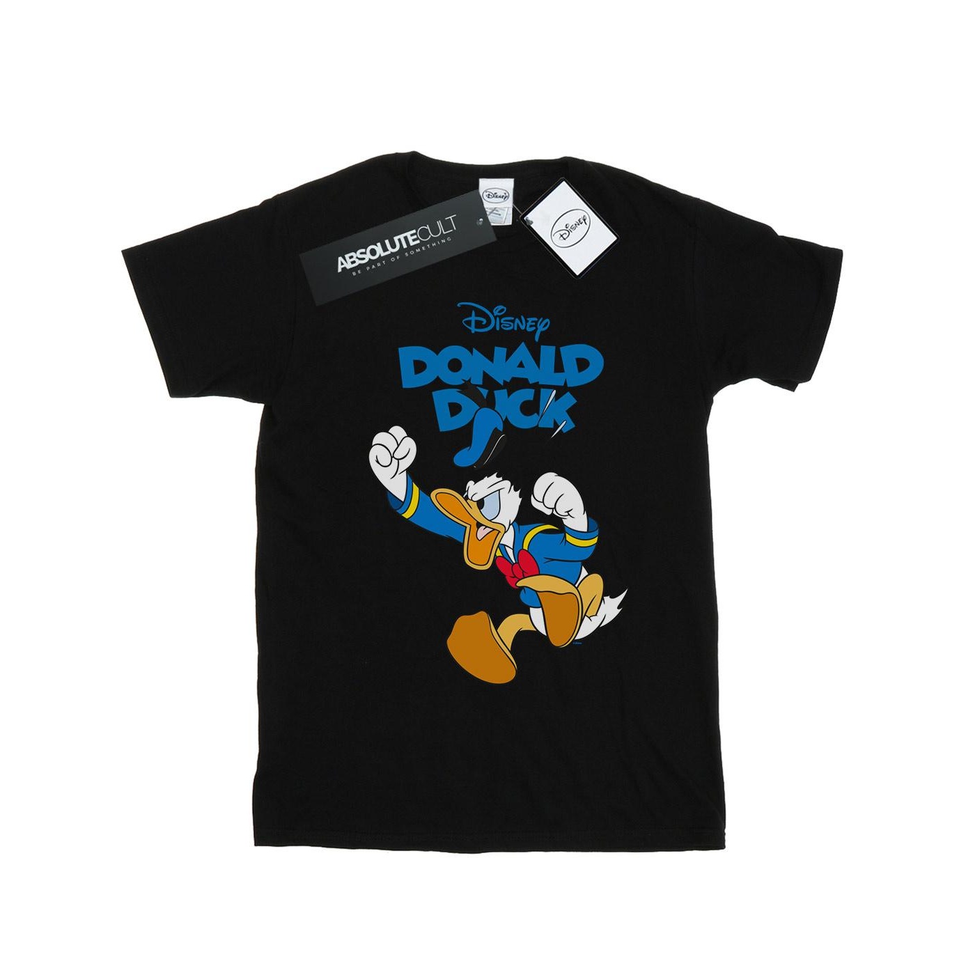Disney - "Donald Duck Furious Donald" T-Shirt für Herren (Schwarz)