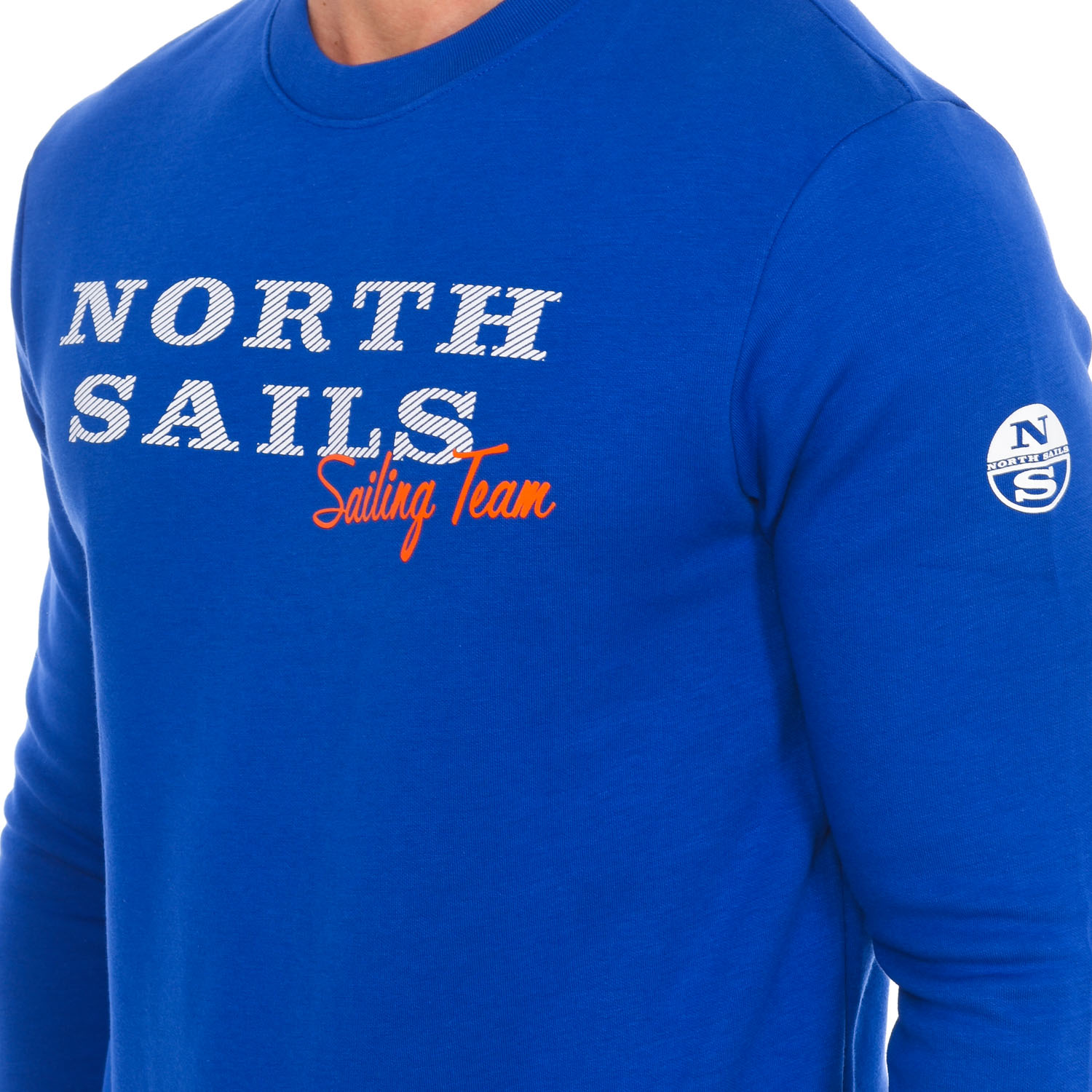North Sails Långärmad sweatshirt med rund halsringning 9024130 herr – bild 10