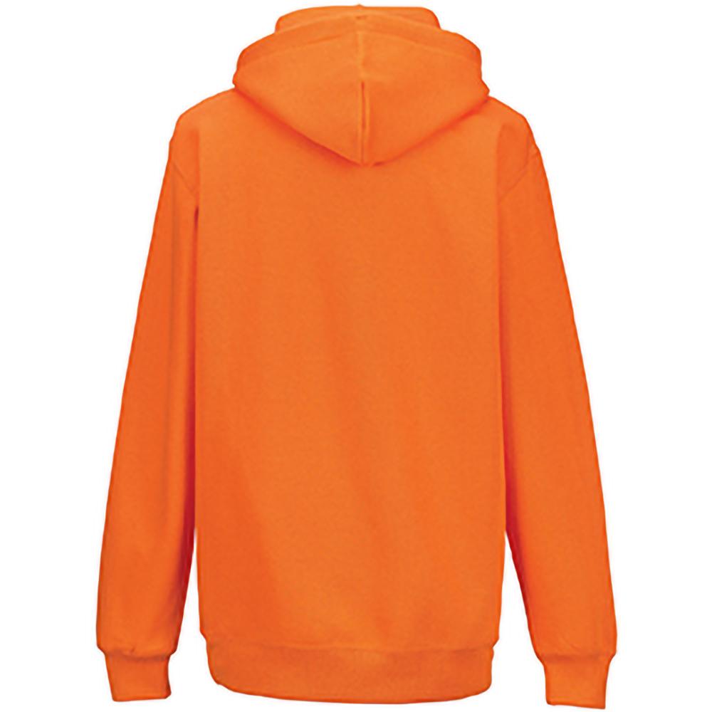 Russell Athletic Russell Färg Mens Hooded Sweatshirt / Hoodie (Orange) herr – bild 2
