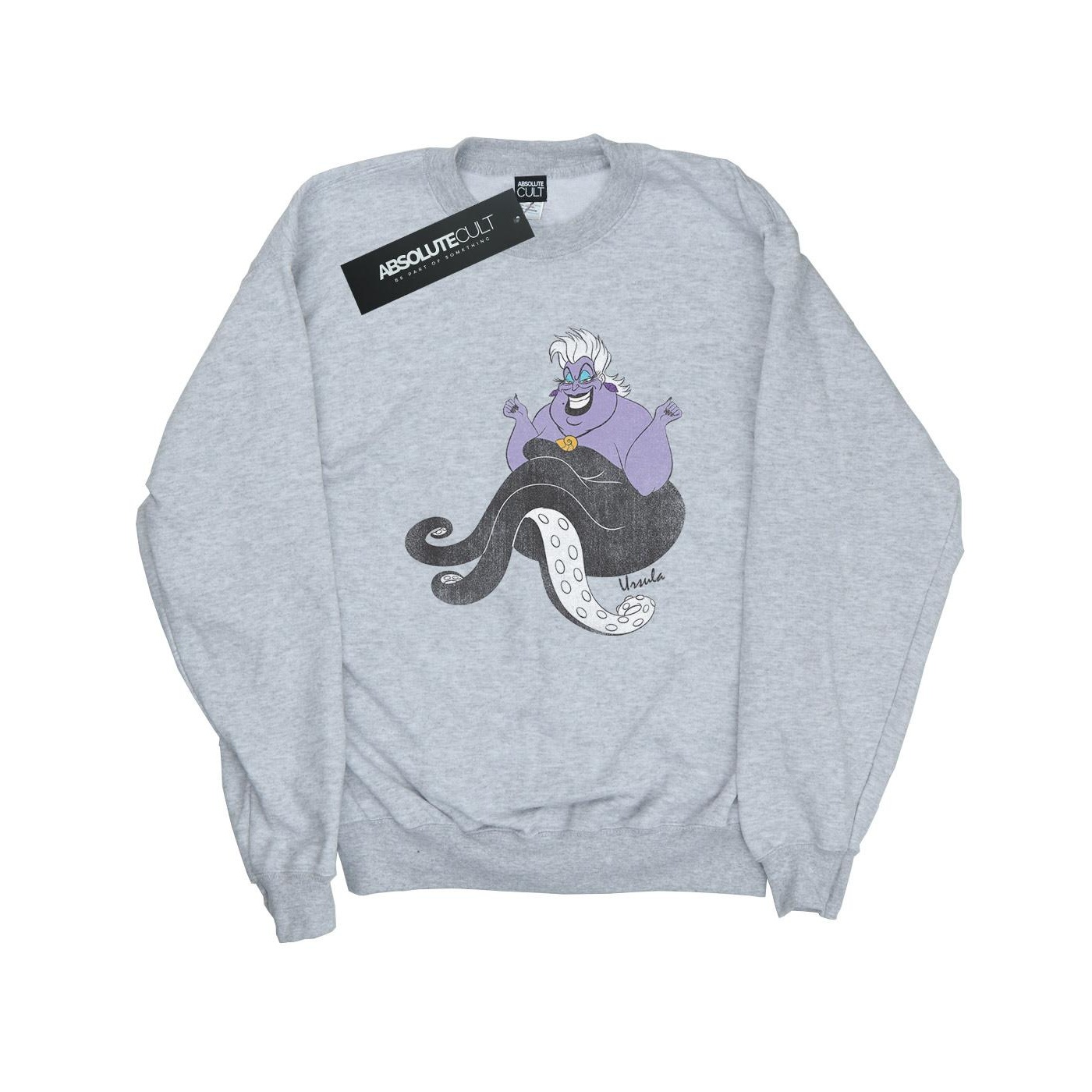 Thumbnail - Disney - "The Little Mermaid" Sweatshirt für Herren (Grau)