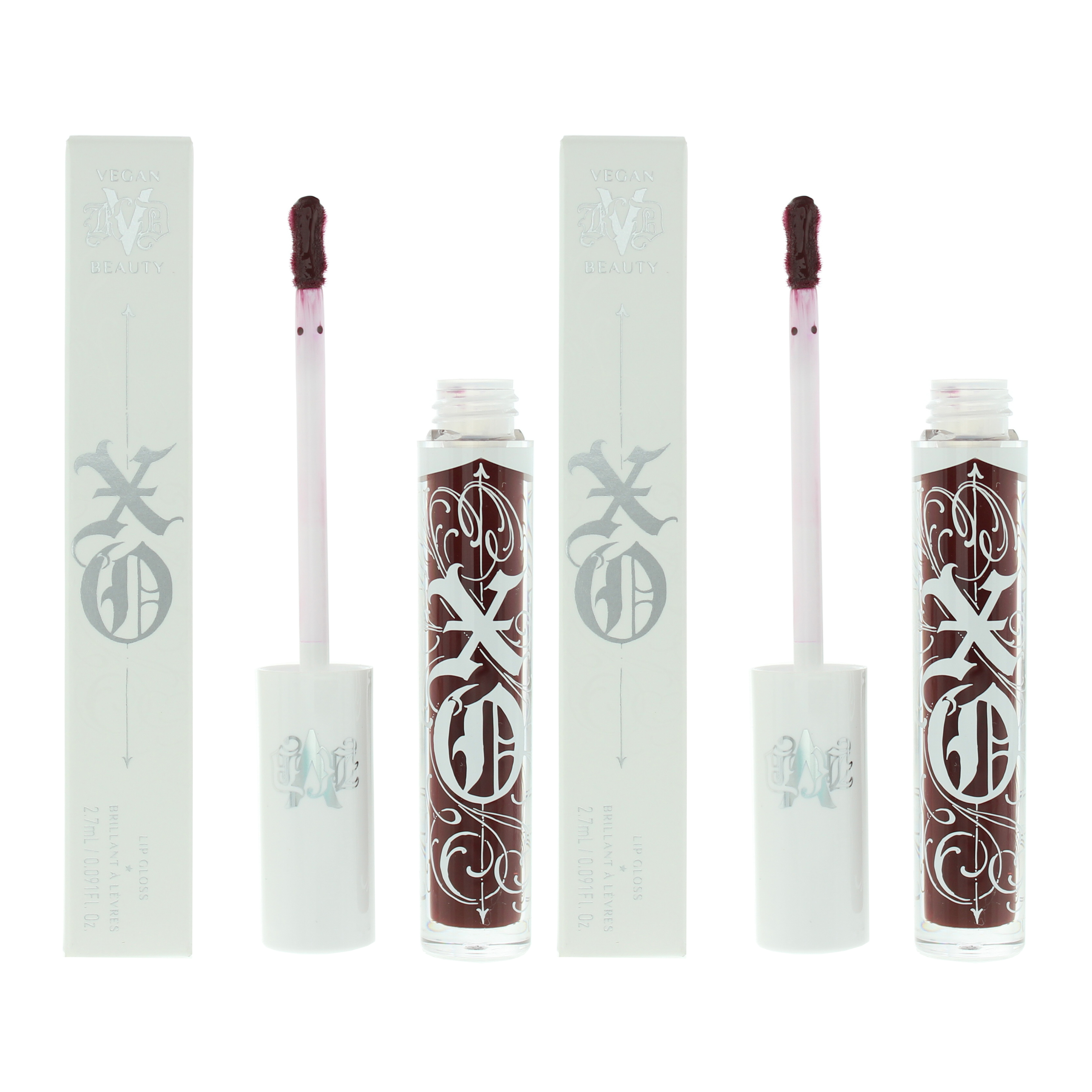 KVD Womens Xo Lip Gloss 2.7ml - Azalea 70 x 2 - NA - One Size
