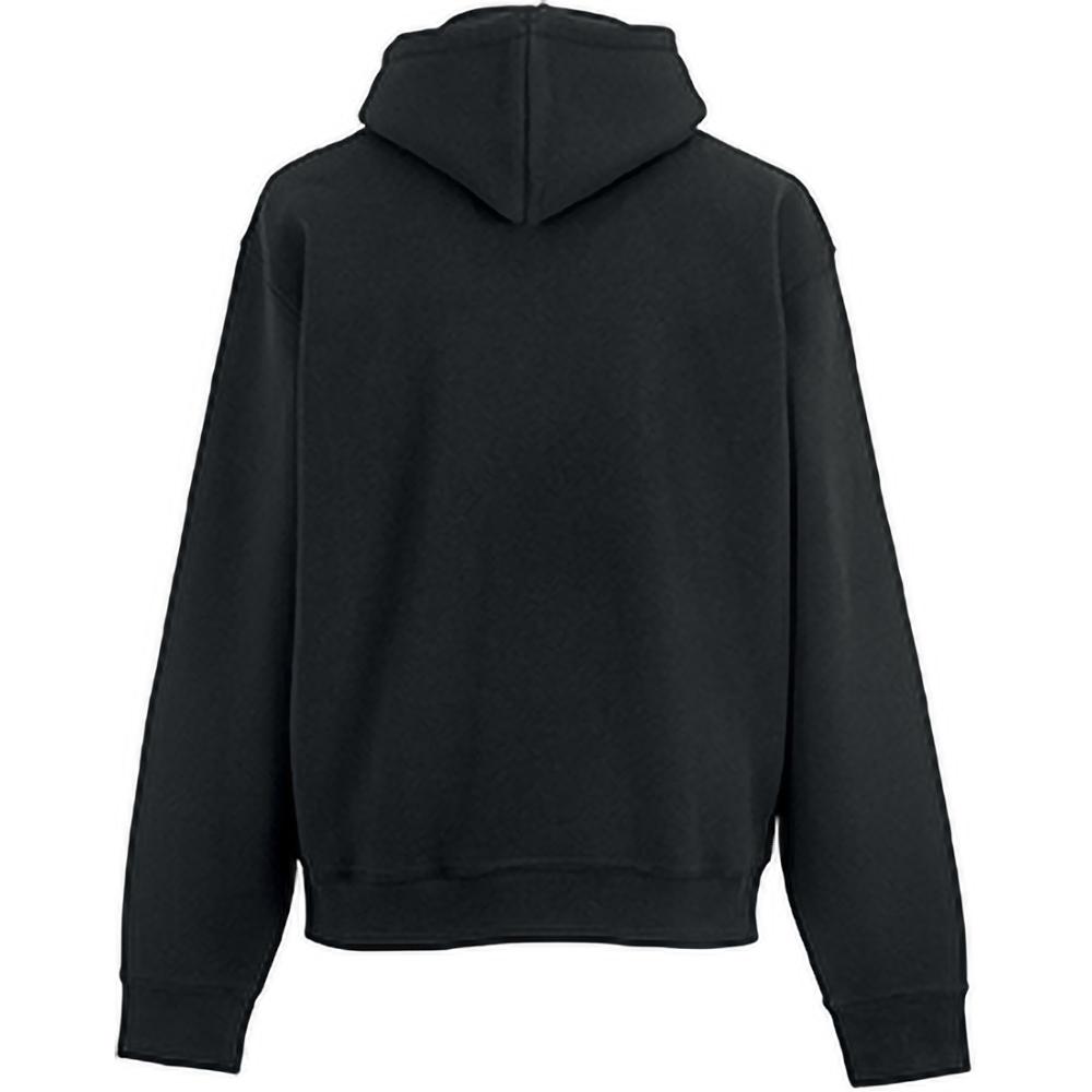 Russell Athletic Russell Mens Authentic Hooded Sweatshirt / Hoodie (Svart) herr – bild 2