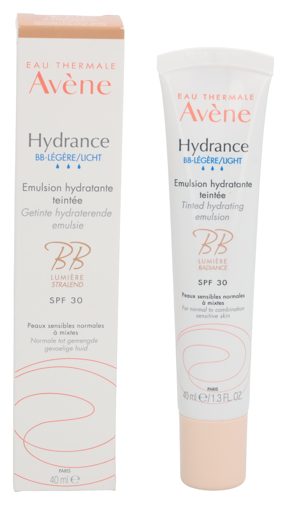 Thumbnail - Avène Hydrance BB Light Tinted Hydrating Emulsion getönte Emulsion mit feuchtigkeitsspendender Wirkung SPF 30 40 ml
