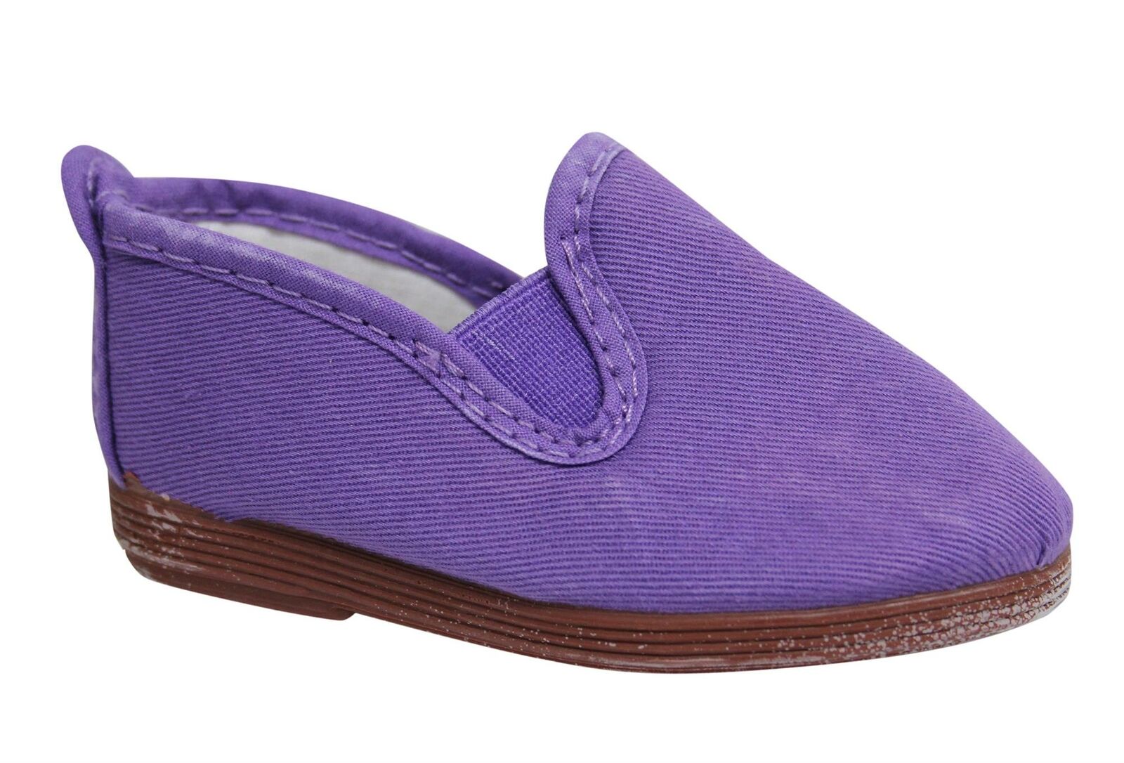 Flossy Style Kinder Paarse Plimsolls