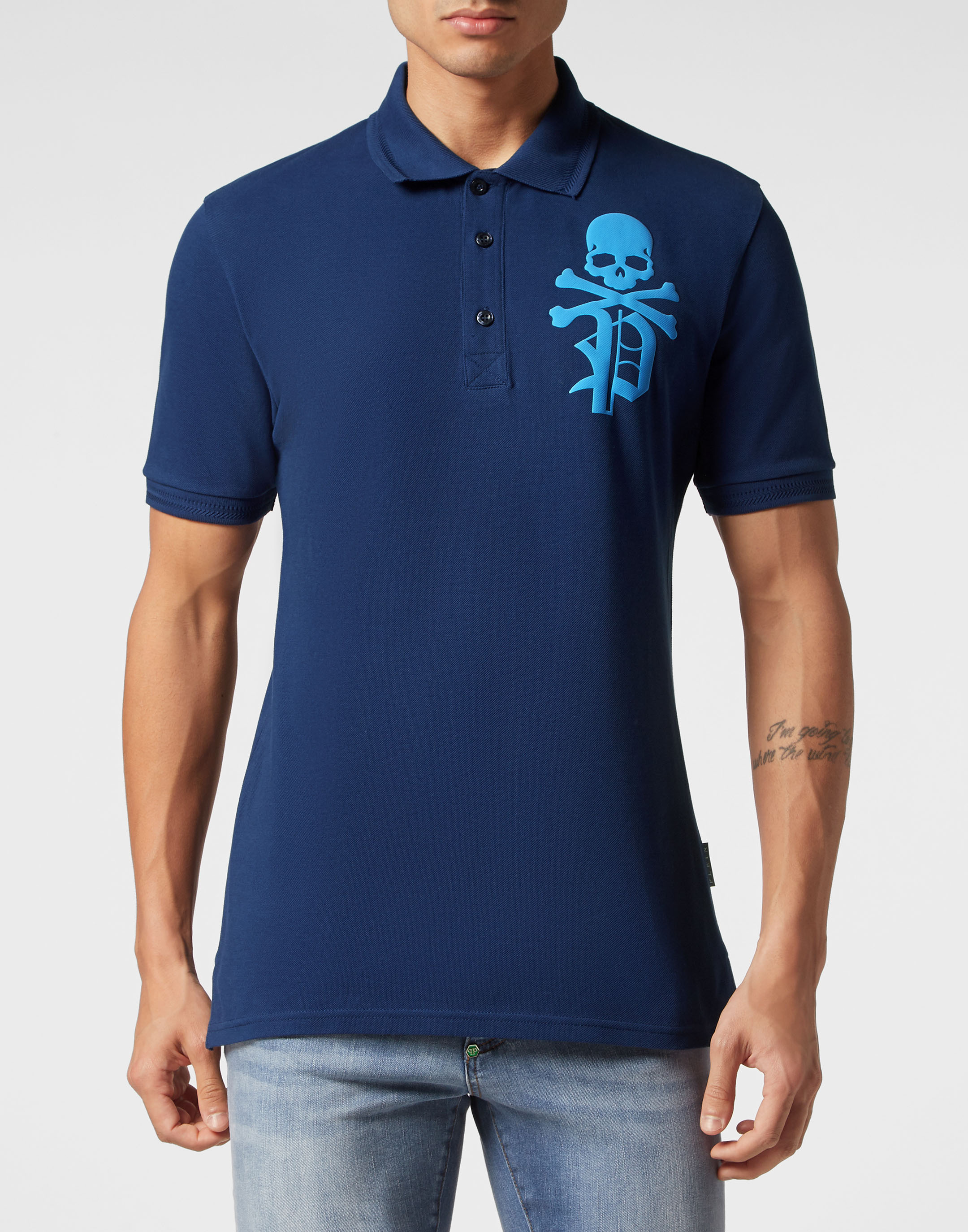 Thumbnail - Poloshirt Skull&Bones