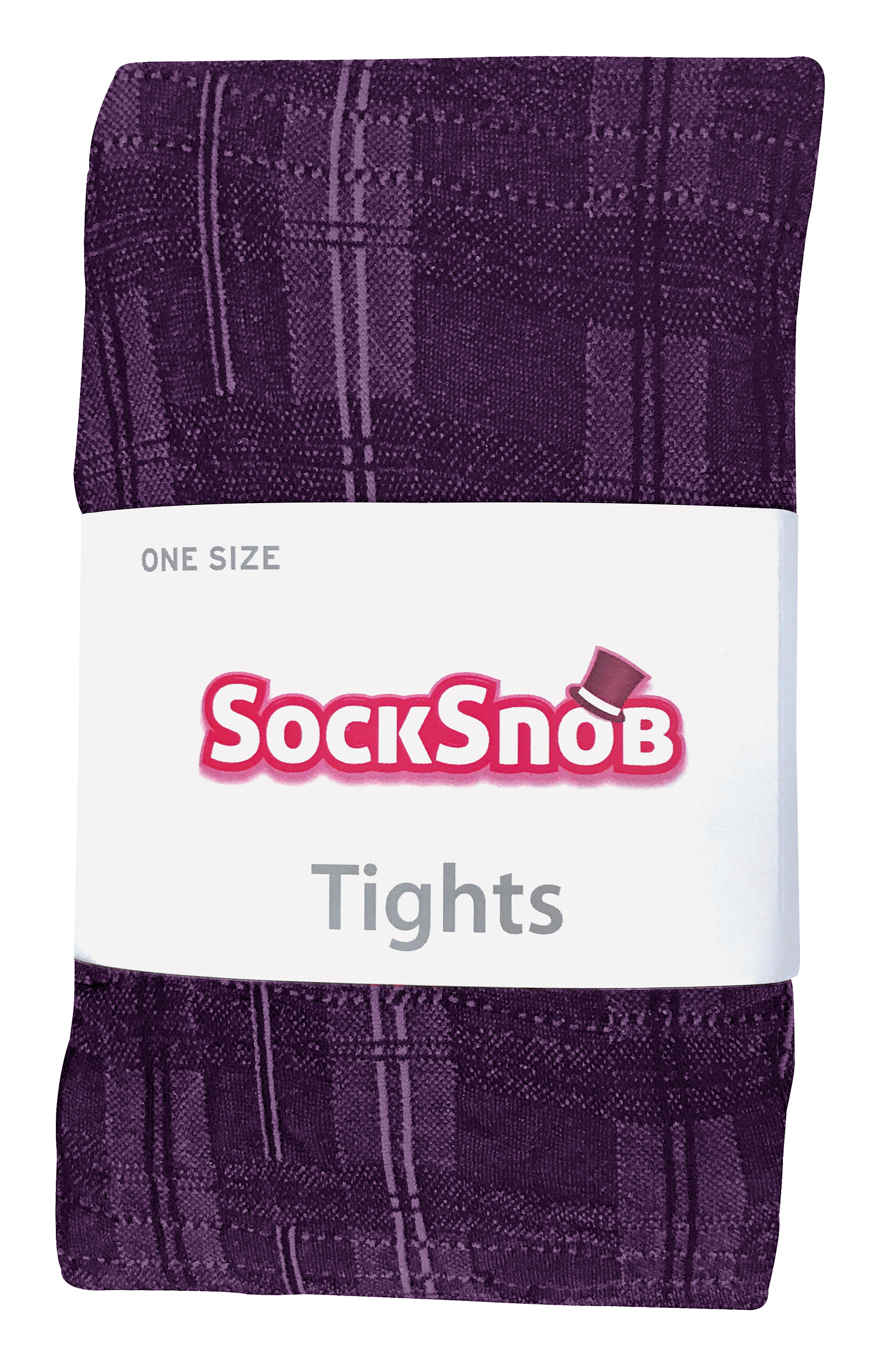 Sock Snob Färgade 80 denier ogenomskinliga mode-strumpbyxor för damer Skye – bild 2