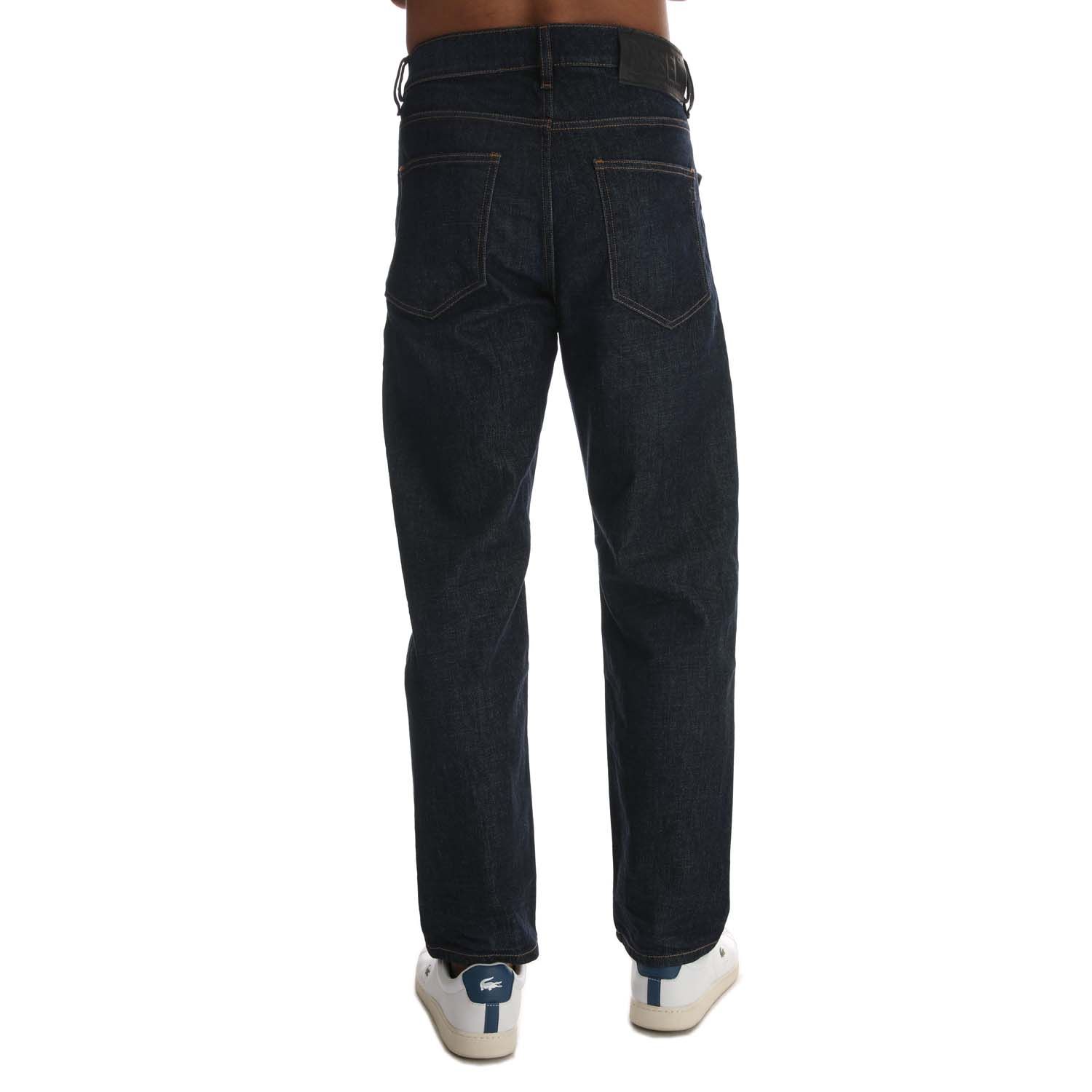 Diesel D-Macs raka jeans för män i denim herr – bild 2