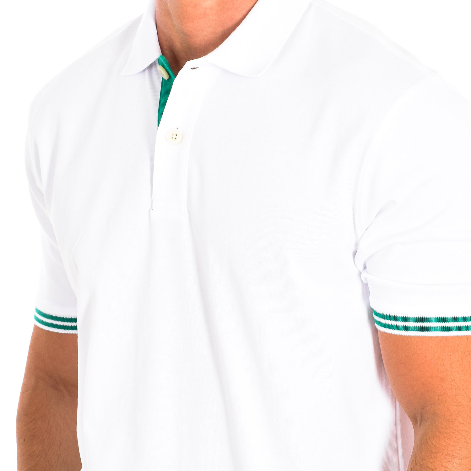 LA MARTINA Kortärmad polo TMP304-JS303 man pikéer herr – bild 2