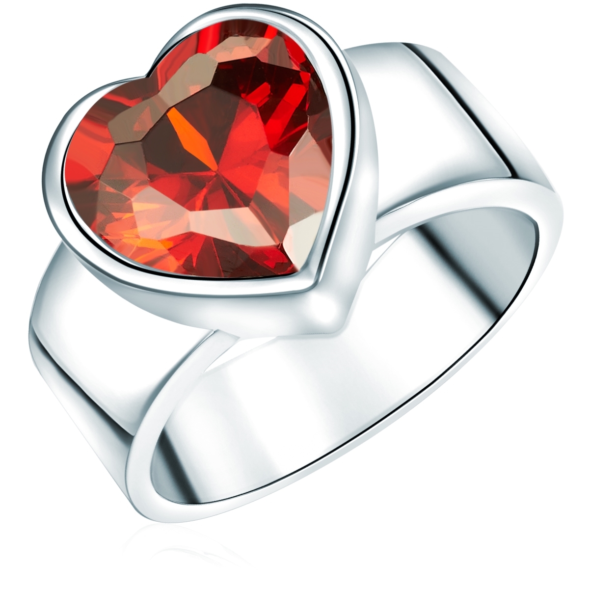 Rafaela Donata Womens Female Sterling Silver Ring - Size N