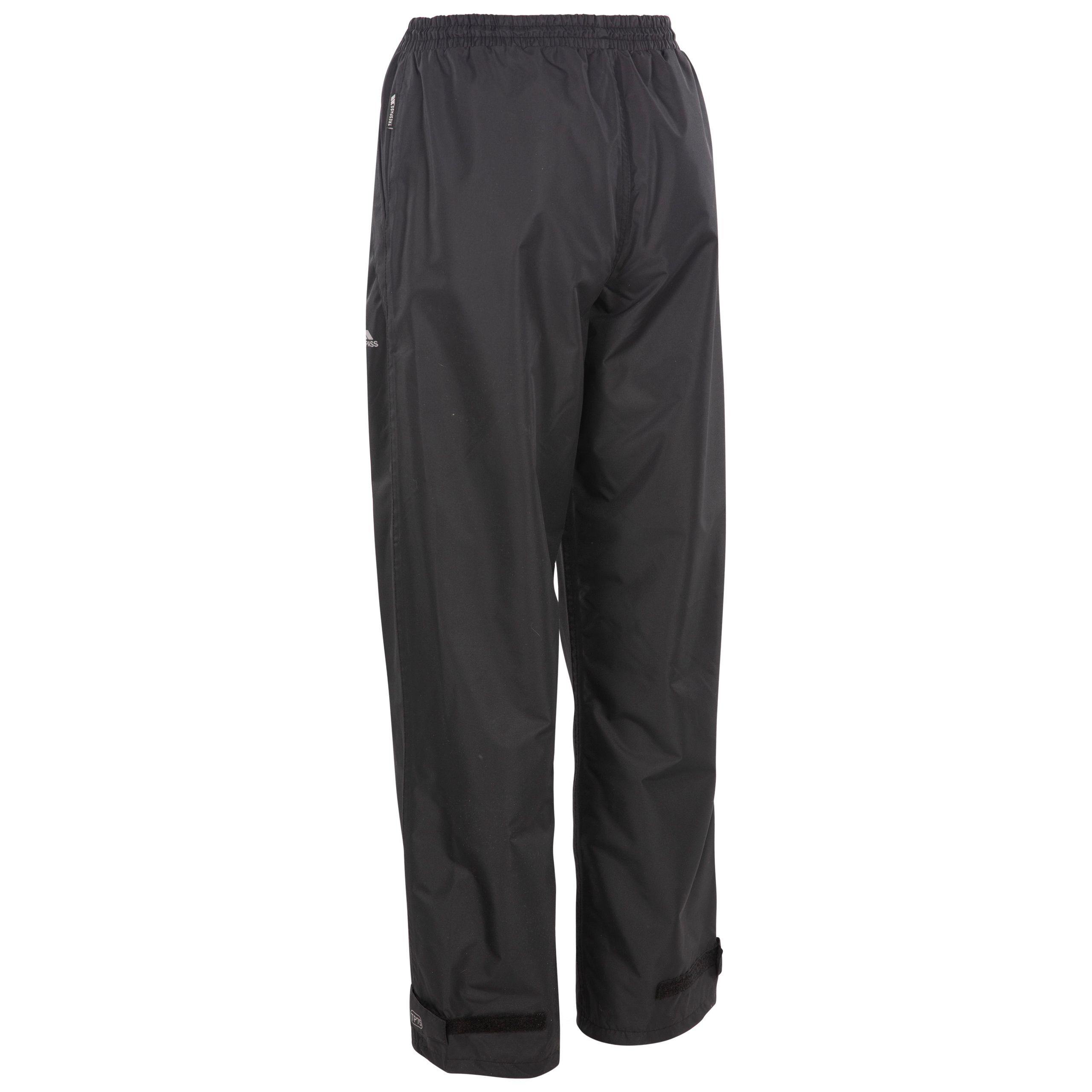 Trespass Womens Tutula Waterproof Trousers Black  TP110  Catchcomau