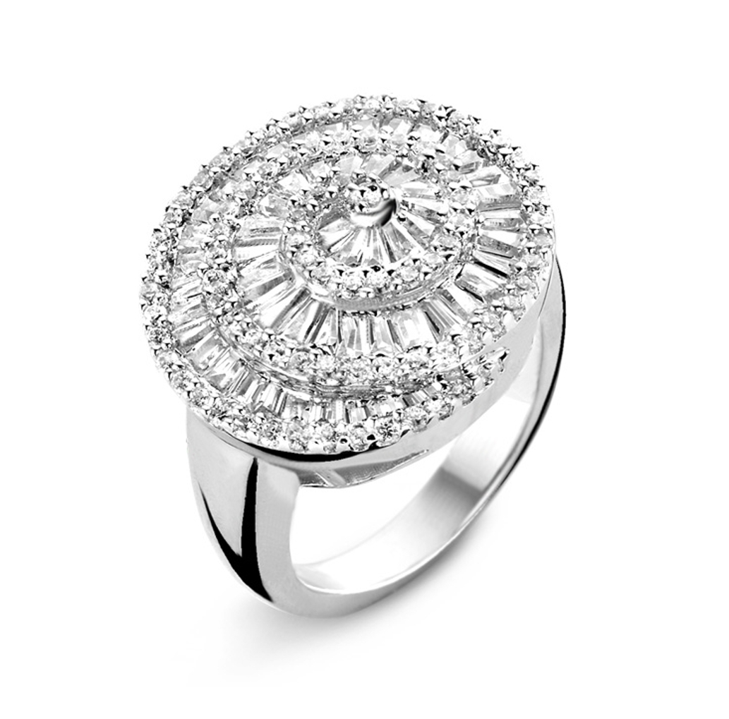 Thumbnail - Orphelia Damen-Ring Sterling-Silber 925 – Silber R-4982