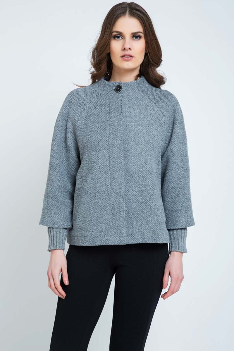 Thumbnail - Jacke mit Knopfleiste und elastischen Manschetten