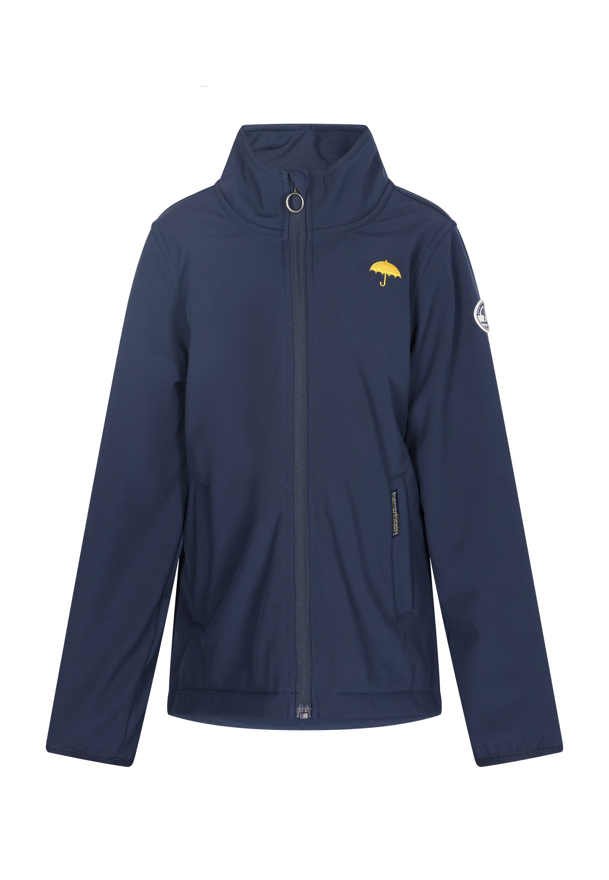 Thumbnail - Schmuddelwedda Softshelljacke Mädchen (Kids) Marine