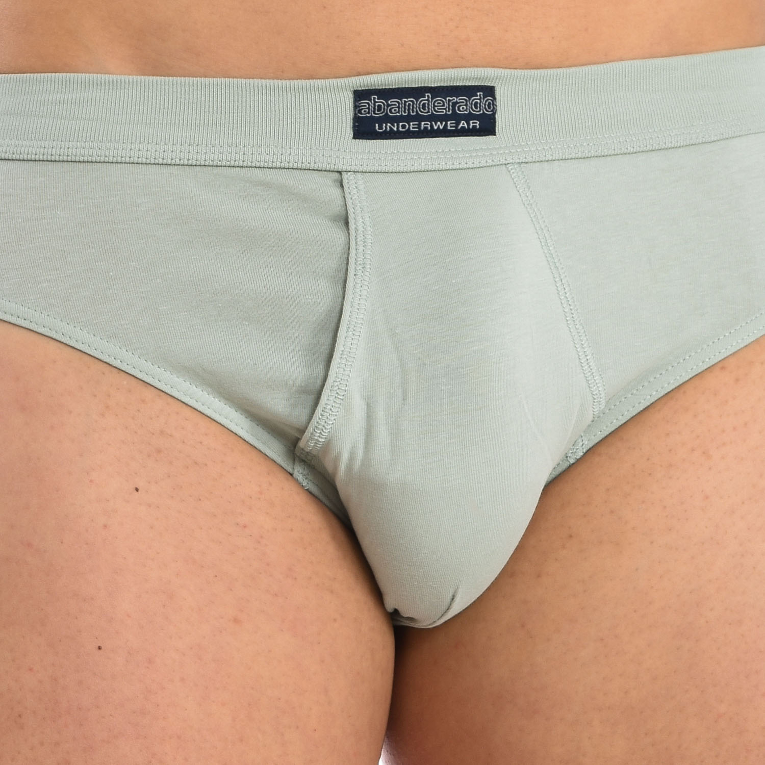 Abanderado Pack-2 Slips Sensitive andningsbart tyg A5379 man brief herr – bild 2