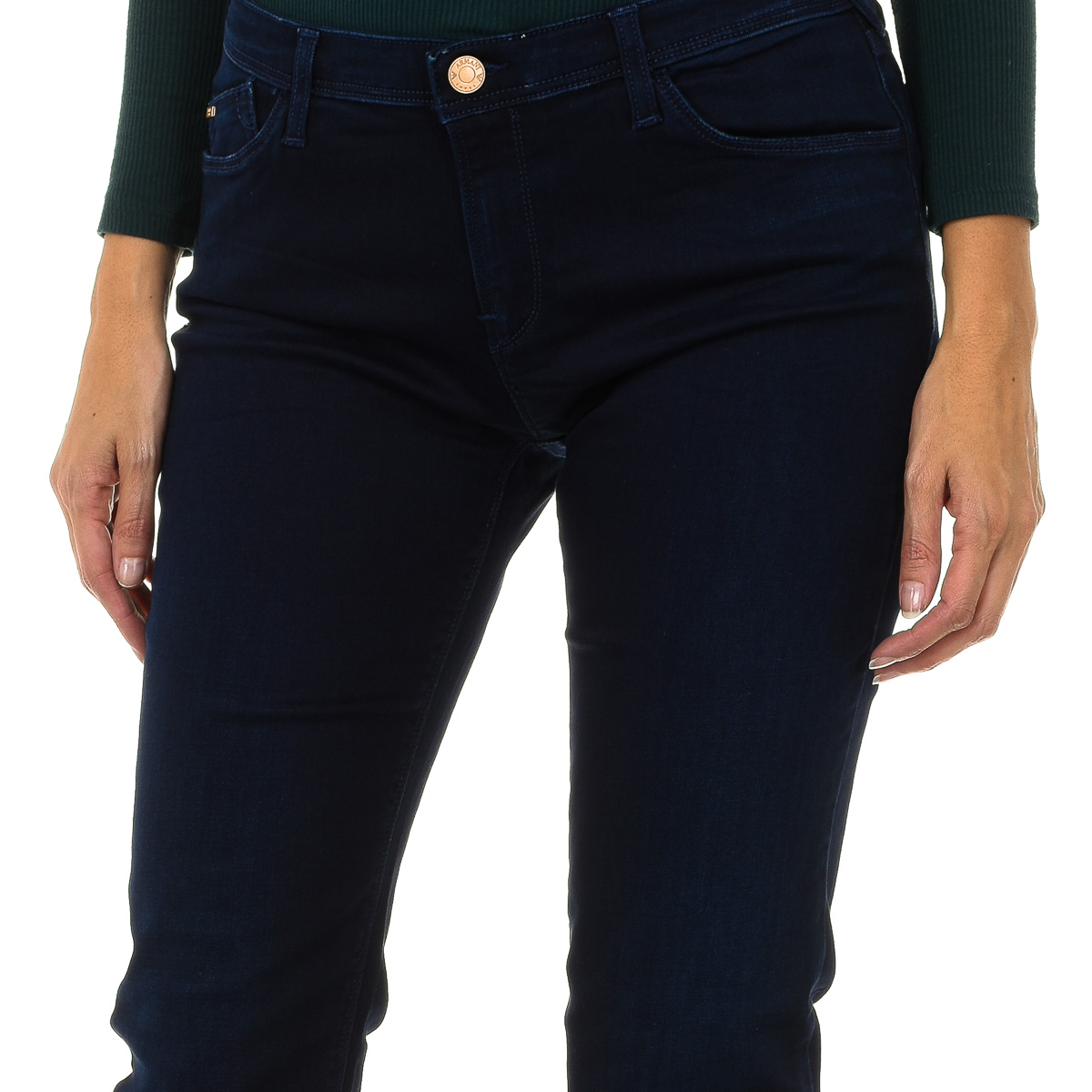 Armani Långbyxor i stretchdenim för kvinnor 6Y5J28-5D2DZ dam – bild 2