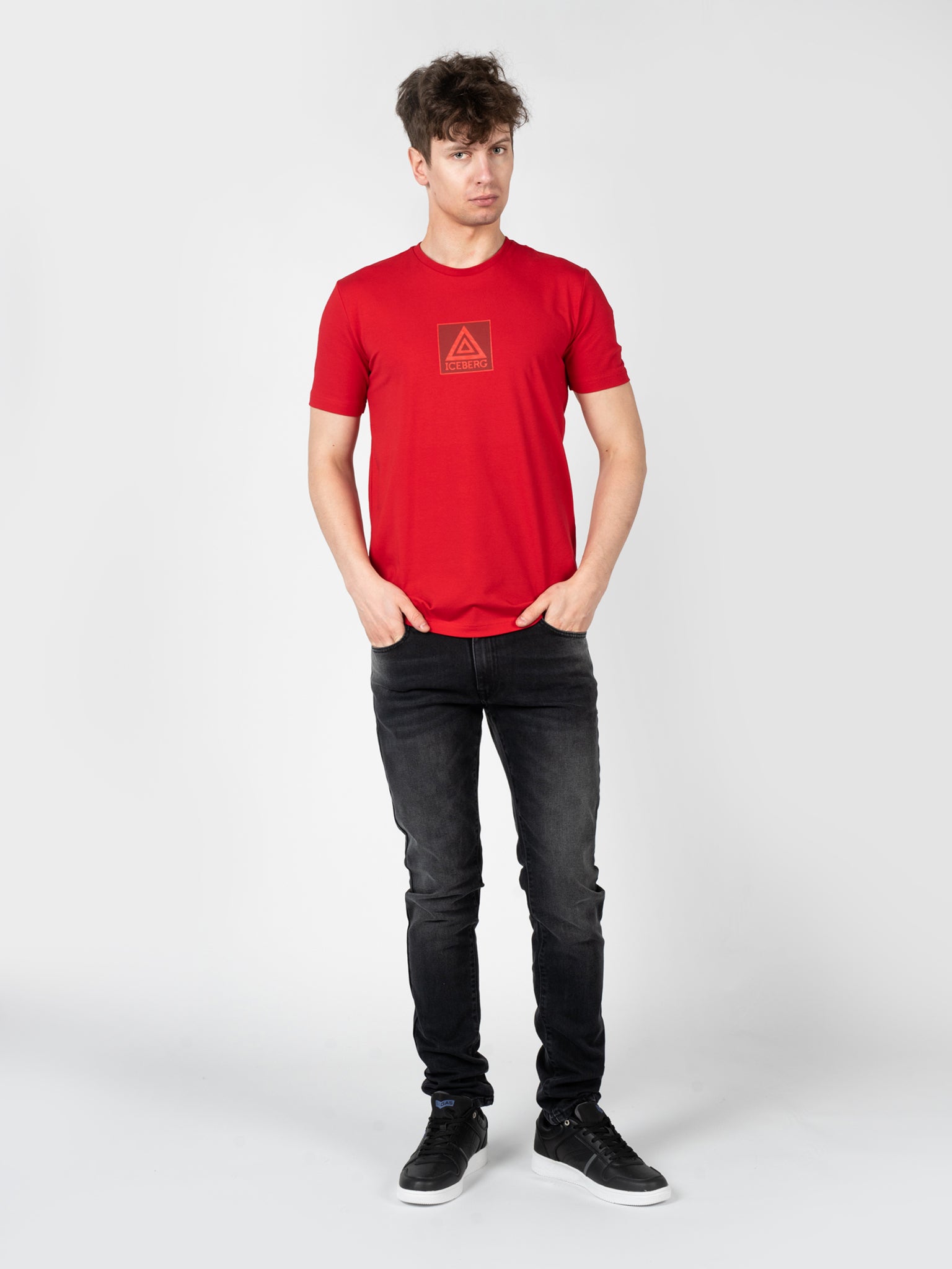 Iceberg T-Shirt C-Neck Herr – bild 2