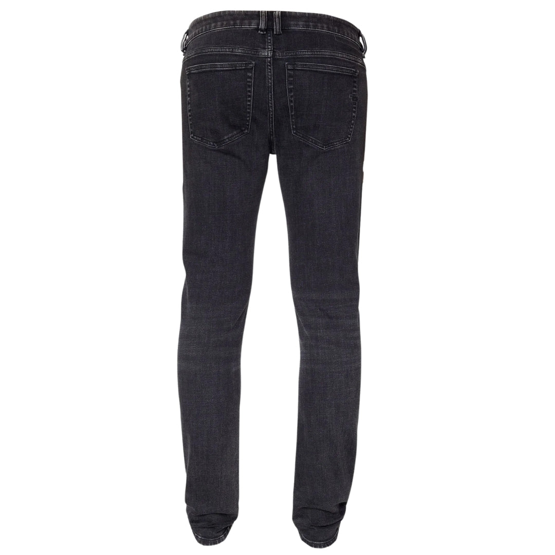 Sleenker mörkgrå jeans 2