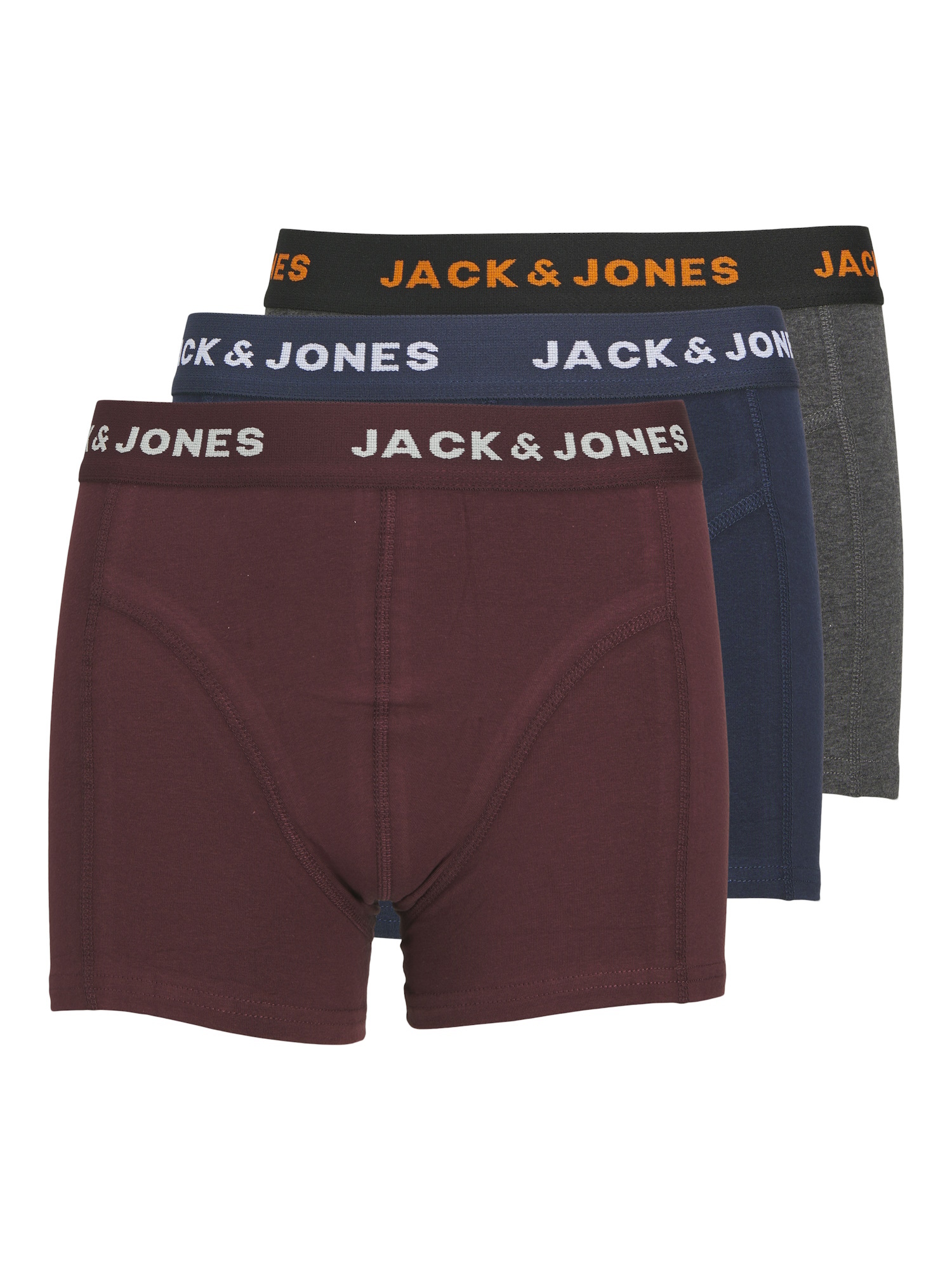 Jack & Jones Boxershorts jongens trunks jacblack friday 3-pack