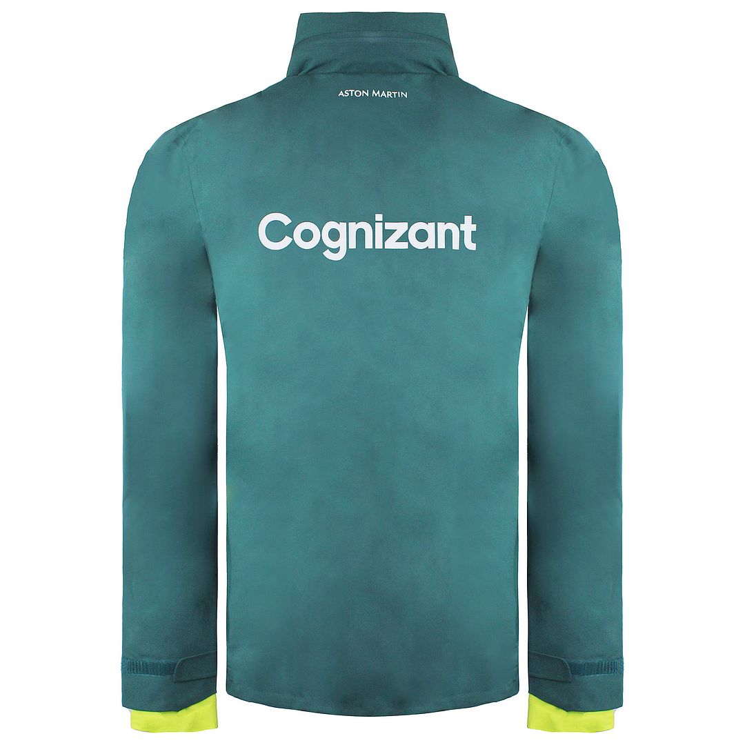Aston Martin Cognizant F1 Official Team Grön jacka för herrar – bild 2