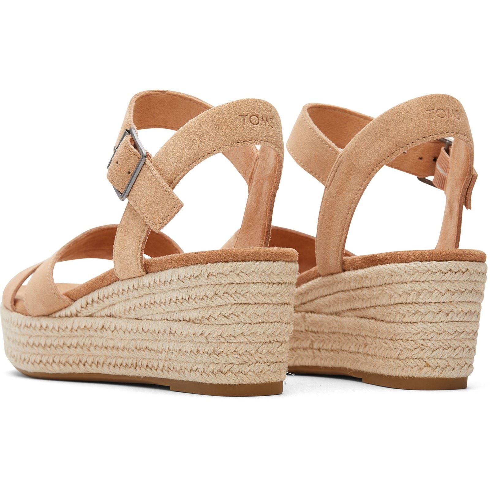 TOMS Audrey 100% Cow Honung Wedges för kvinnor sandaler dam – bild 2