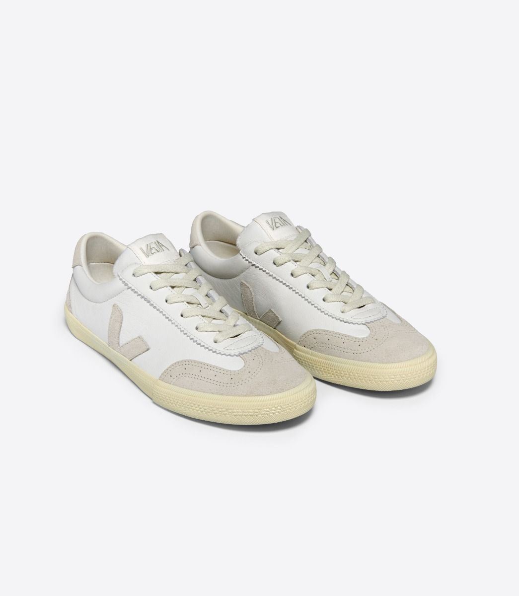 Veja Volley Leather Damskor Vit Träningsskor – bild 2