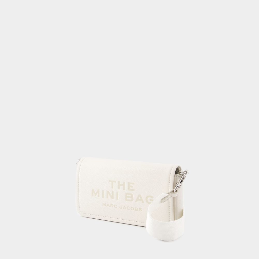 Marc Jacobs The Mini Crossbody Läder Beige handväskor & axelremsväskor dam – bild 2