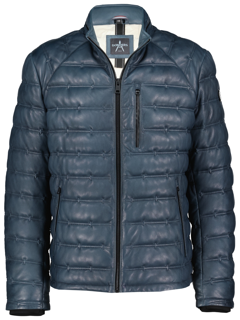 Thumbnail - Raptor-Pufferjacke aus Leder - Patrouillieren