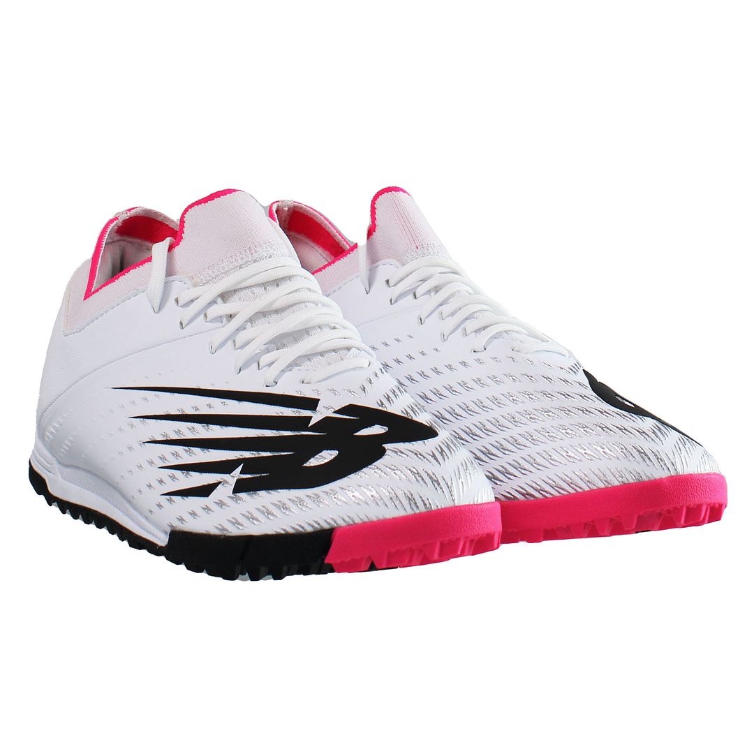 New Balance Furon V6+ Dispatch TF Vit Fotbollsskor för herrar – bild 2