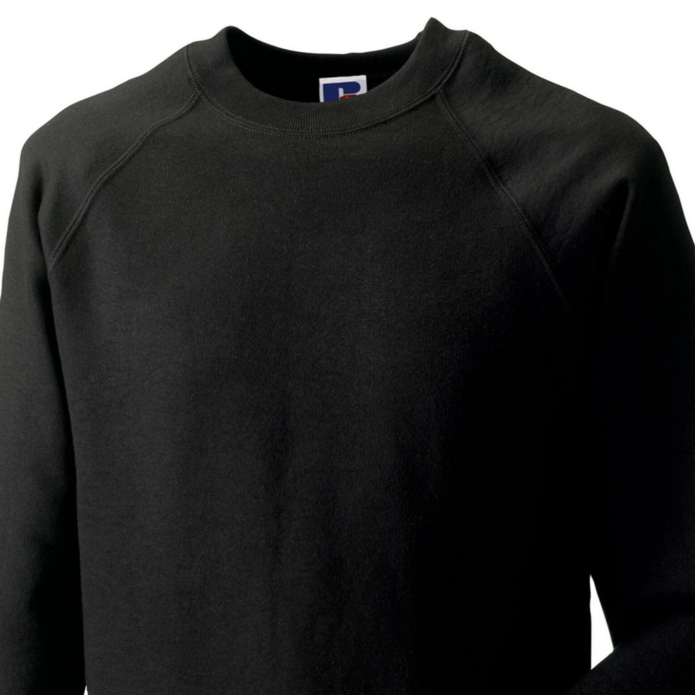 Russell Athletic Russell Unisex Adult Classic Sweatshirt (Svart) herr – bild 2