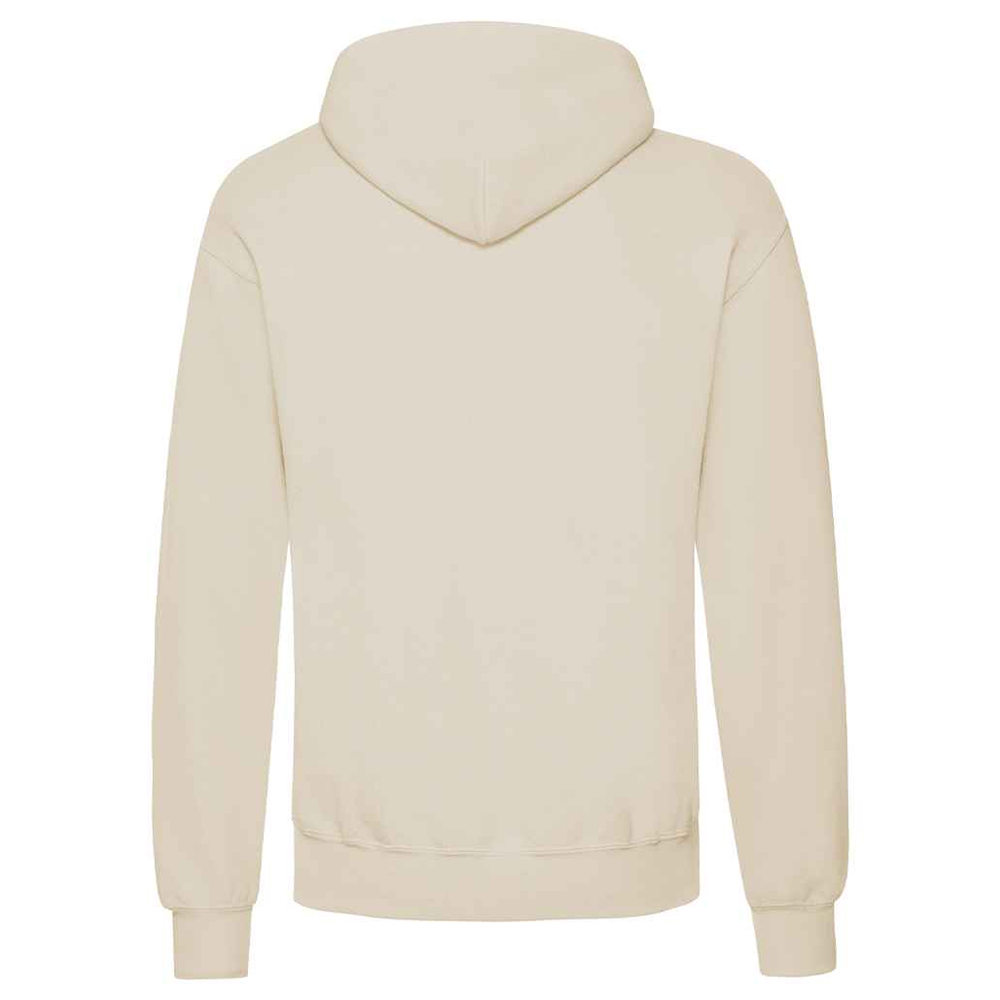 Fruit Of The Loom Unisex Classic Hoodie för vuxna (Naturligt) herr – bild 2