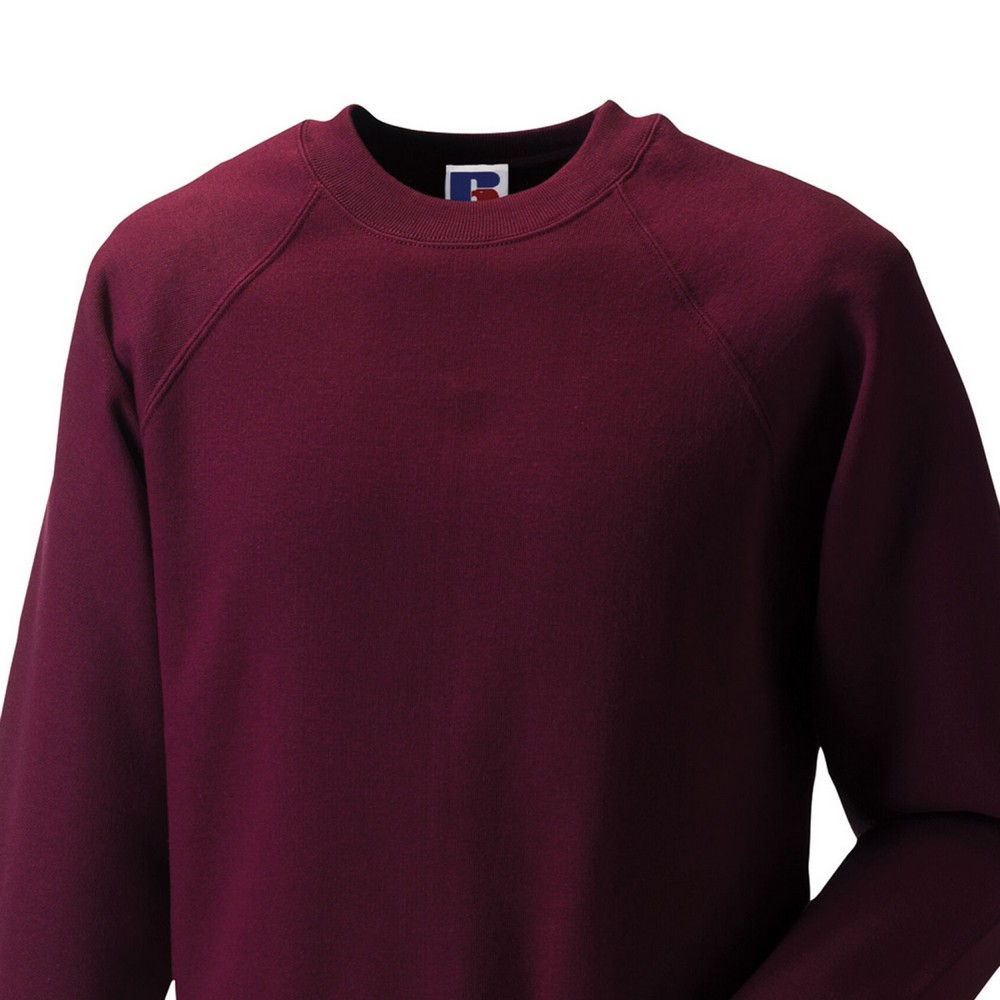 Russell Athletic Russell Unisex Adult Classic Sweatshirt (Bourgogne) herr – bild 2