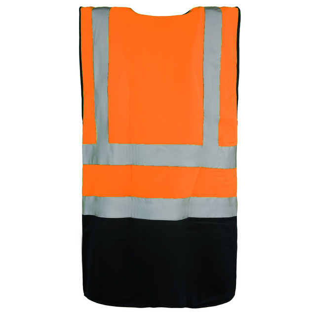 Dickies Two Tone Hi-Vis orange väst för män herr – bild 2