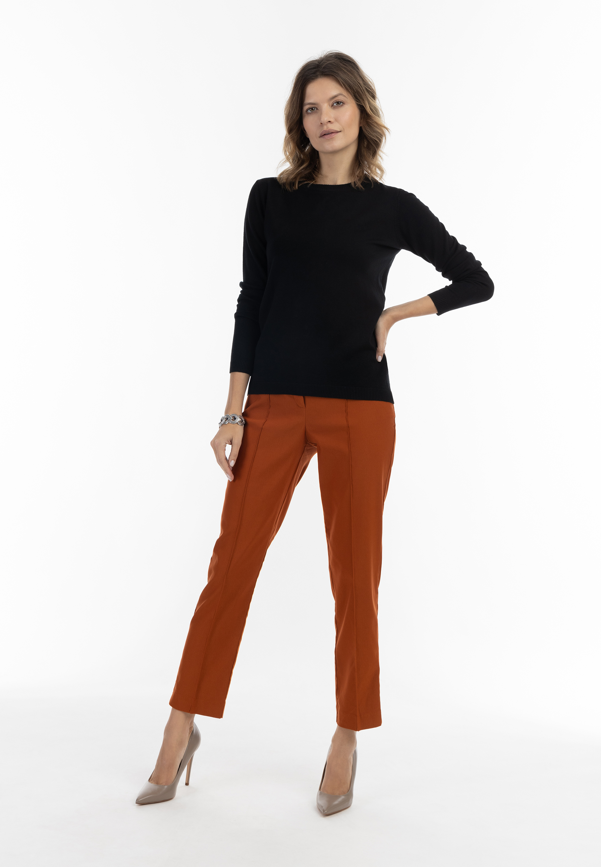 usha BLACK LABEL gebreide trui