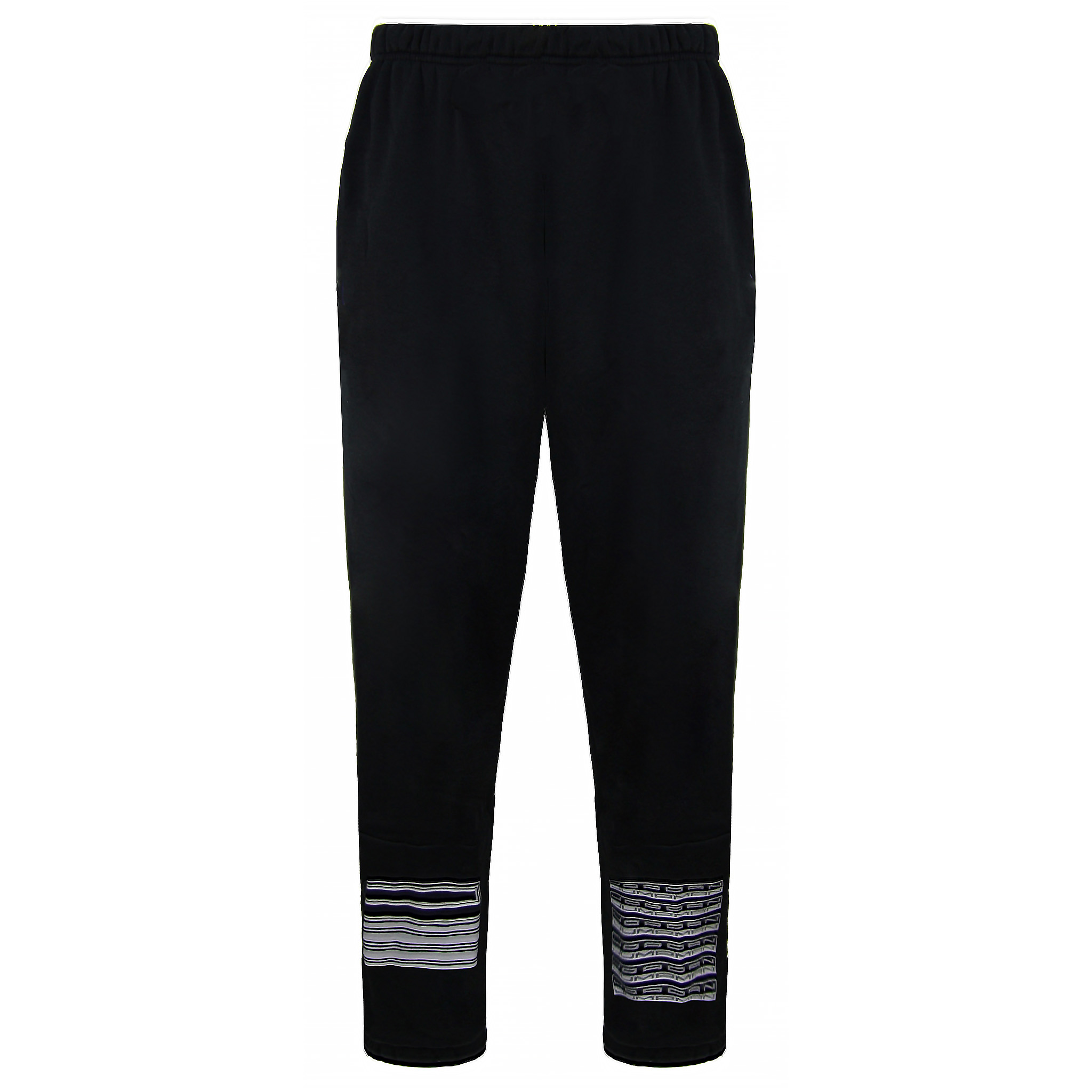 NIKE Air Jordan Standard Fit Stretch Midja Svart Logo Träningsbyxor för män DD0390 010 herr – bild 2