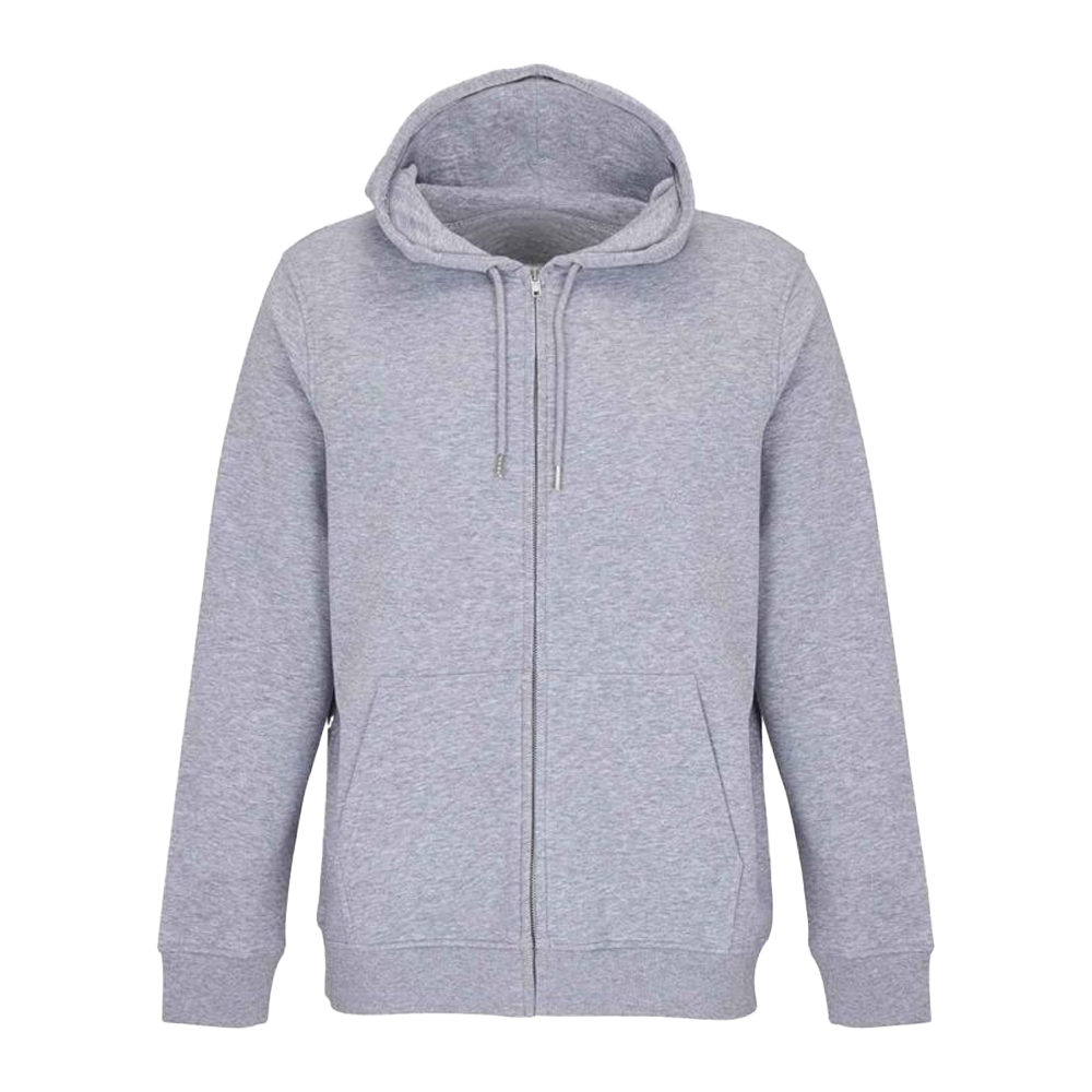 SOLS - "Calipso" Hoodie mit durchgehendem Reißverschluss für Herren/Damen Unisex (Grau meliert)