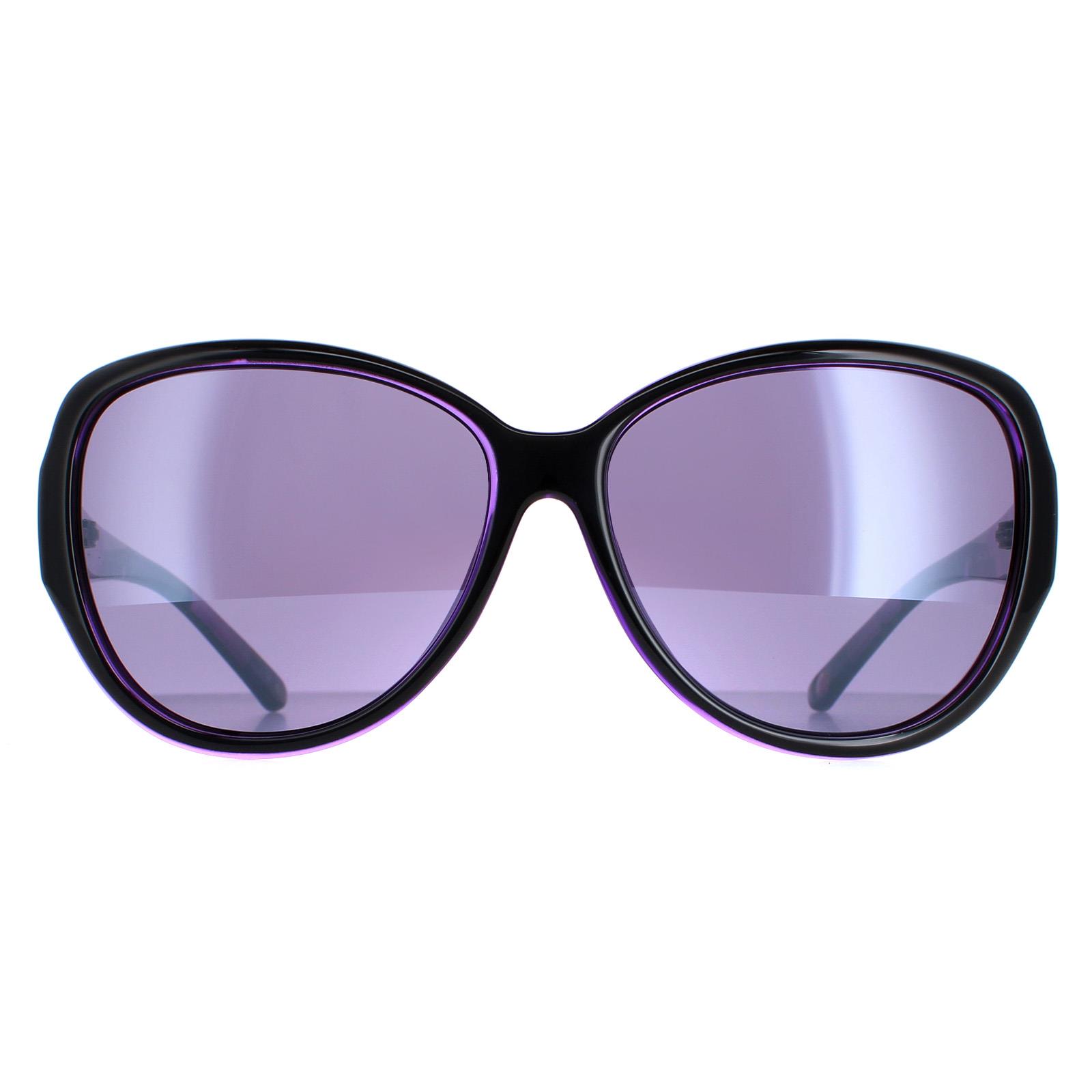 Thumbnail - Ted Baker Sonnenbrille TB1394 Shay 007 Schwarz Lila
