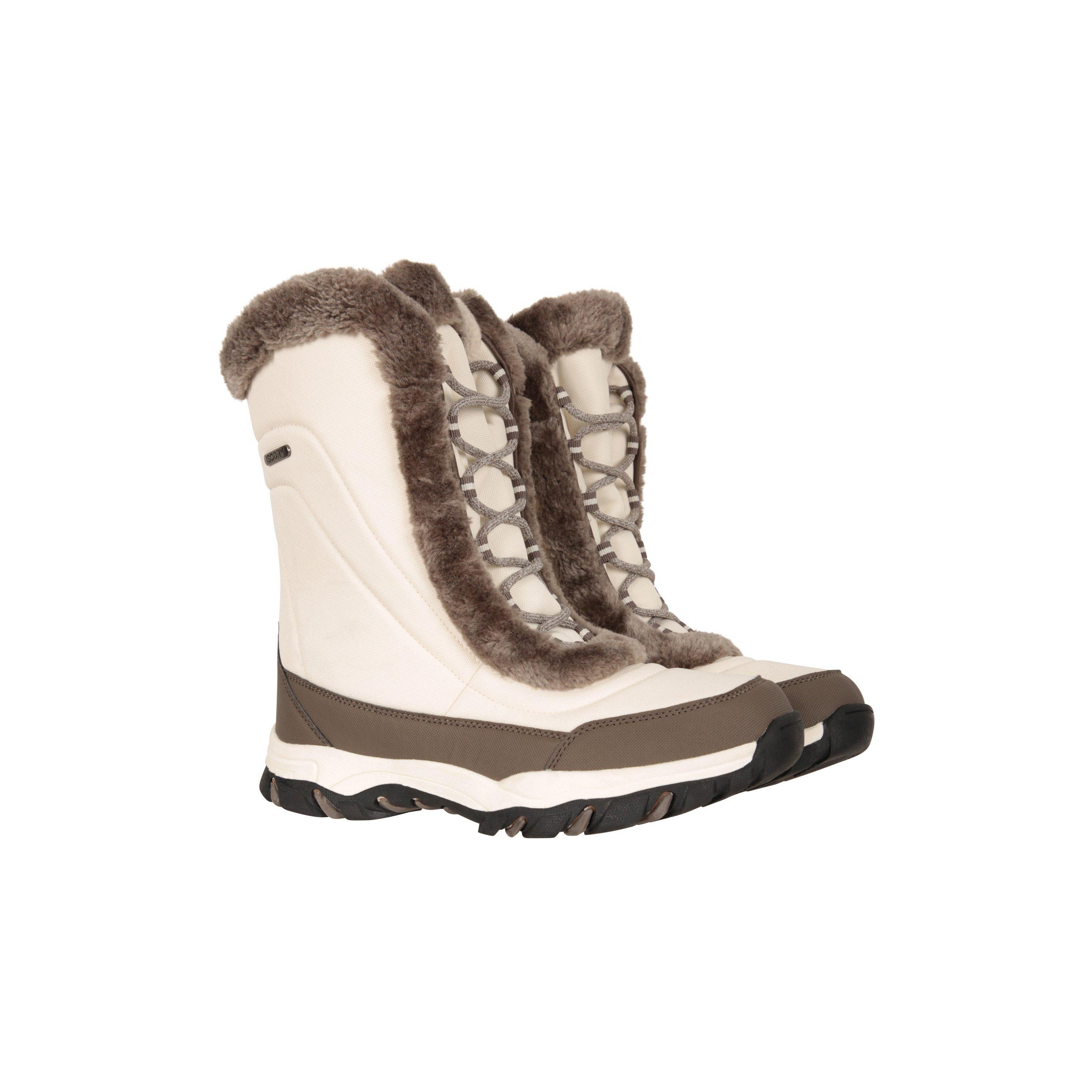 Thumbnail - Mountain Warehouse - Damen Schneestiefel "Ohio" (Beige)