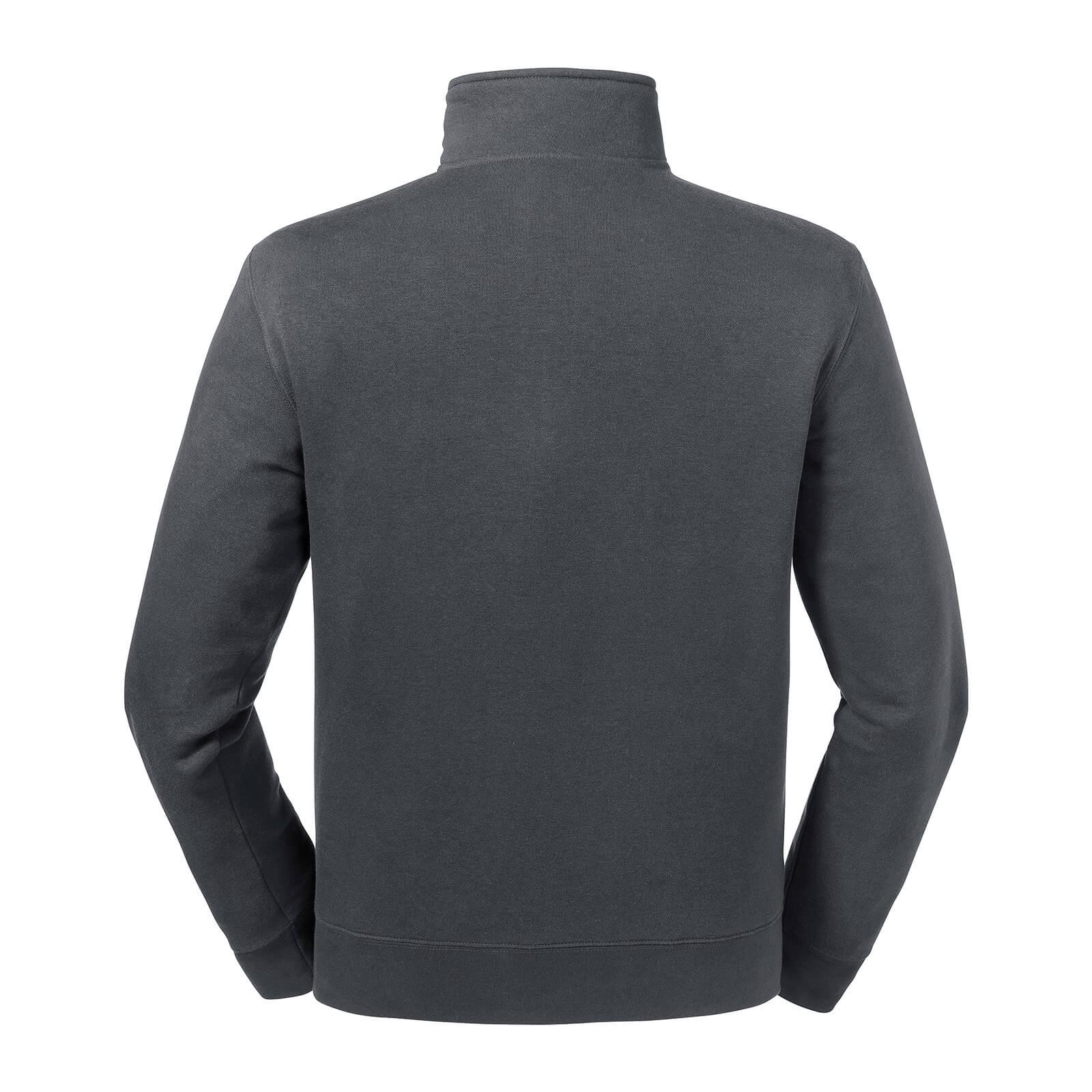 Russell Athletic Russell Mens Authentic Quarter Zip Sweatshirt (Convoy Grey) herr – bild 2