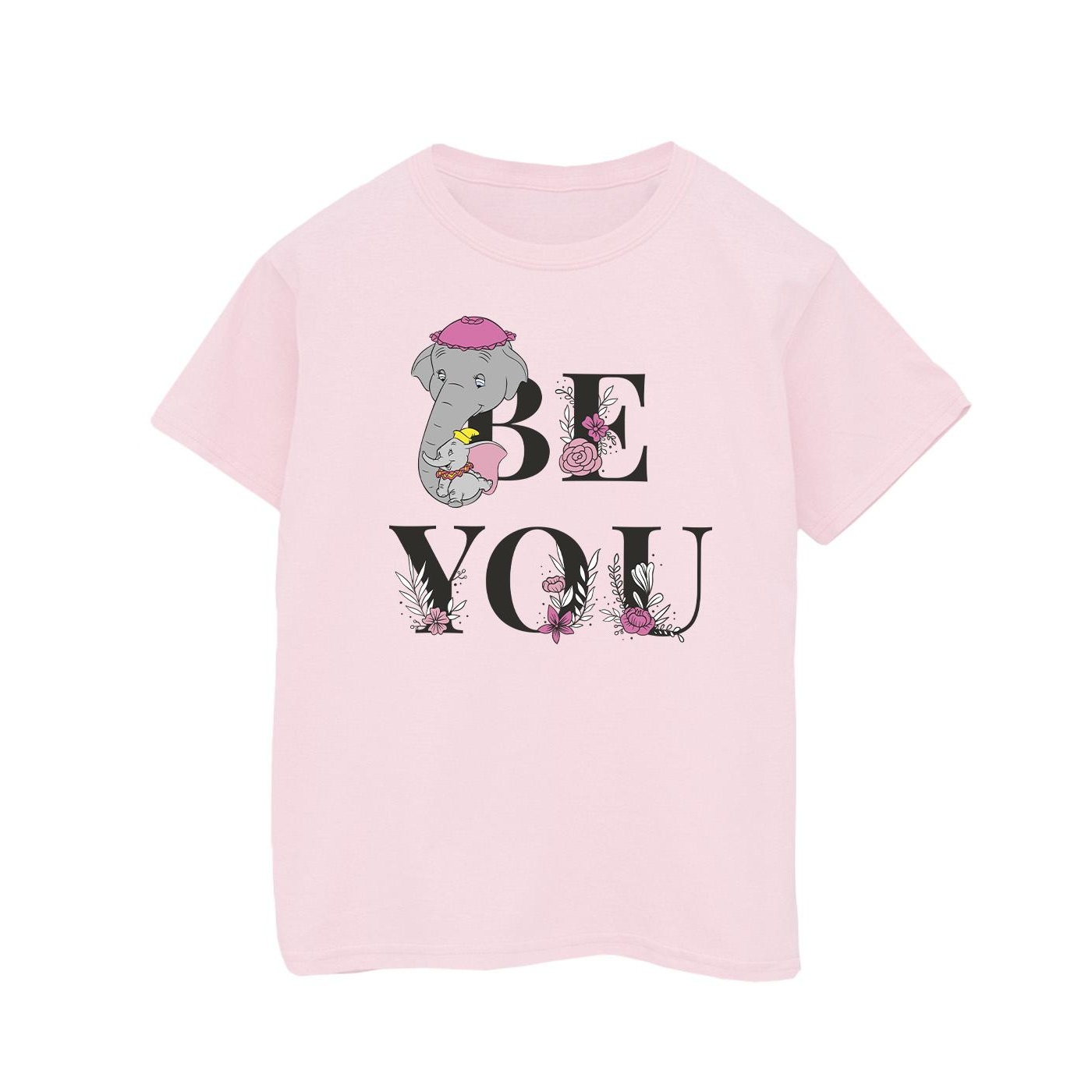Thumbnail - Disney - "Dumbo Be You" T-Shirt für Mädchen (Babyrosa)