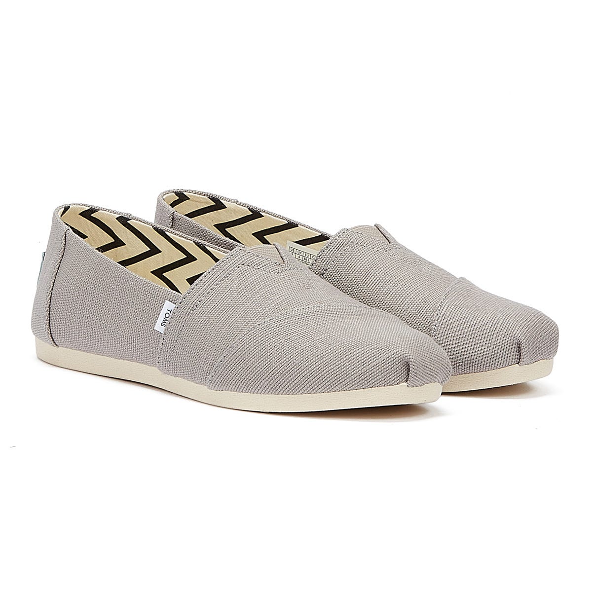 Thumbnail - TOMS Alpargata Heritage Canvas Womens Morning Dove Espadrilles